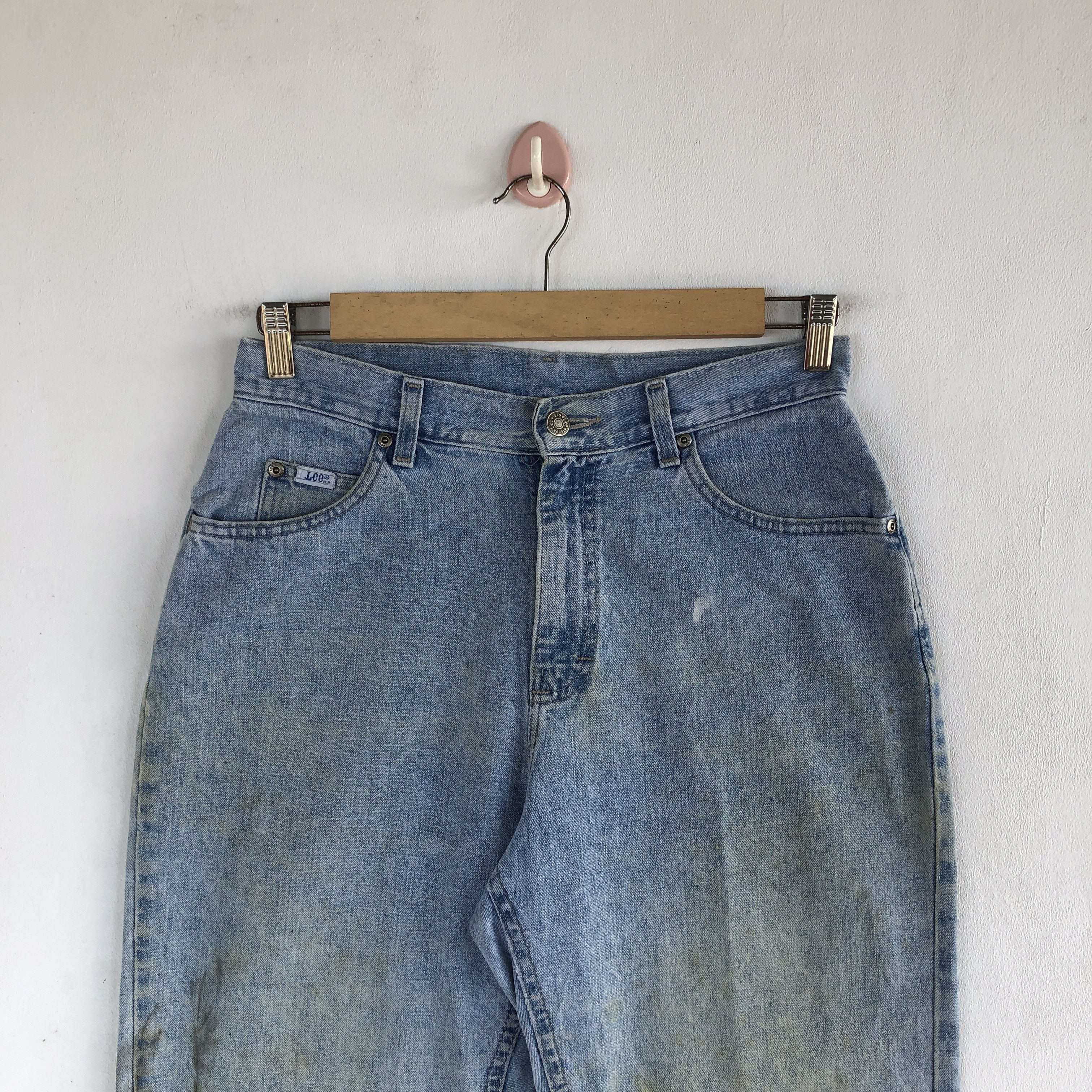 Lee Vintage 90s Lee Sun Faded Jeans Dirty Lee RustyDenim Size 28" / US 6 / IT 42 - 3 Thumbnail