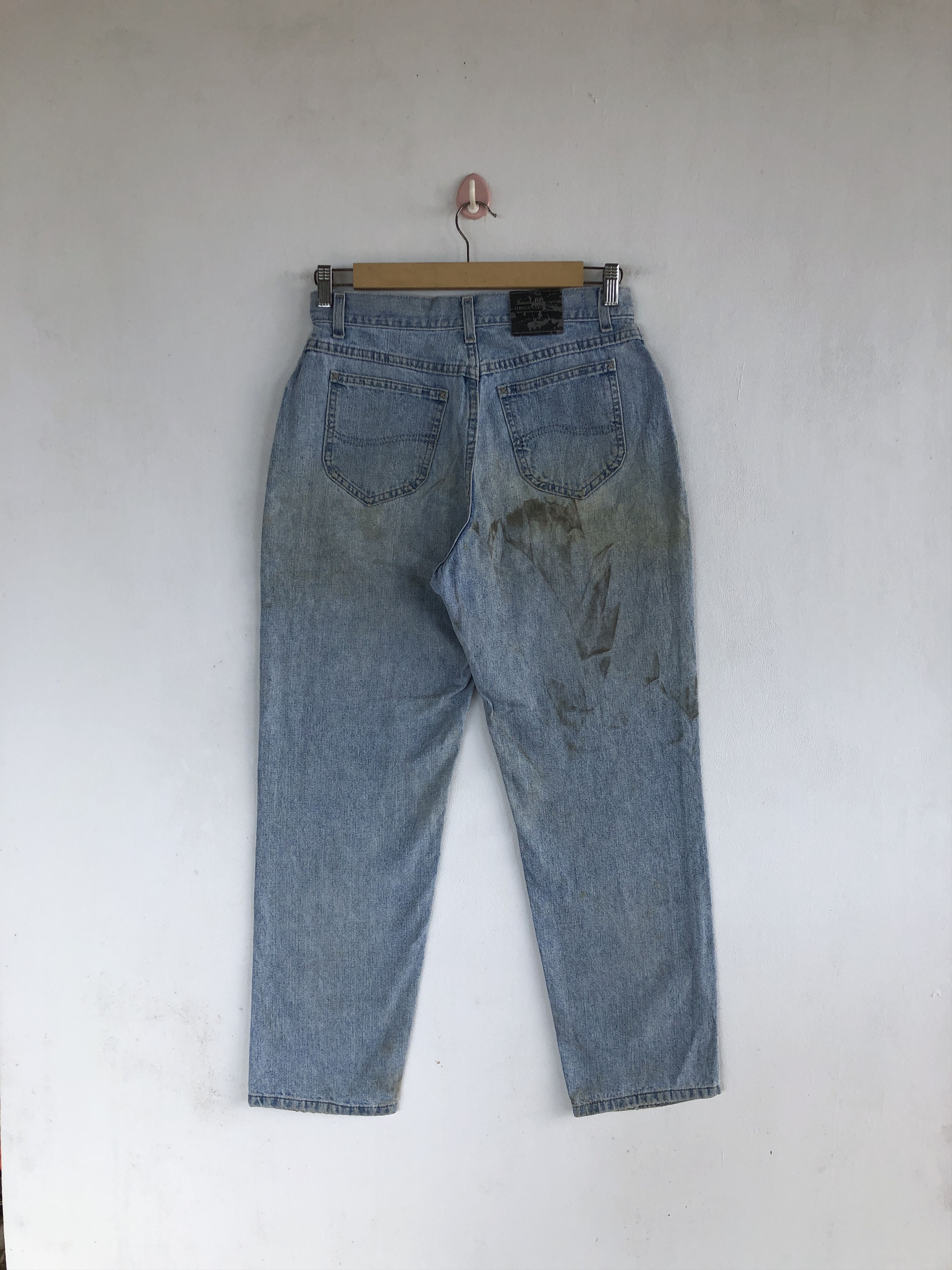 Lee Vintage 90s Lee Sun Faded Jeans Dirty Lee RustyDenim Size 28" / US 6 / IT 42 - 2 Thumbnail