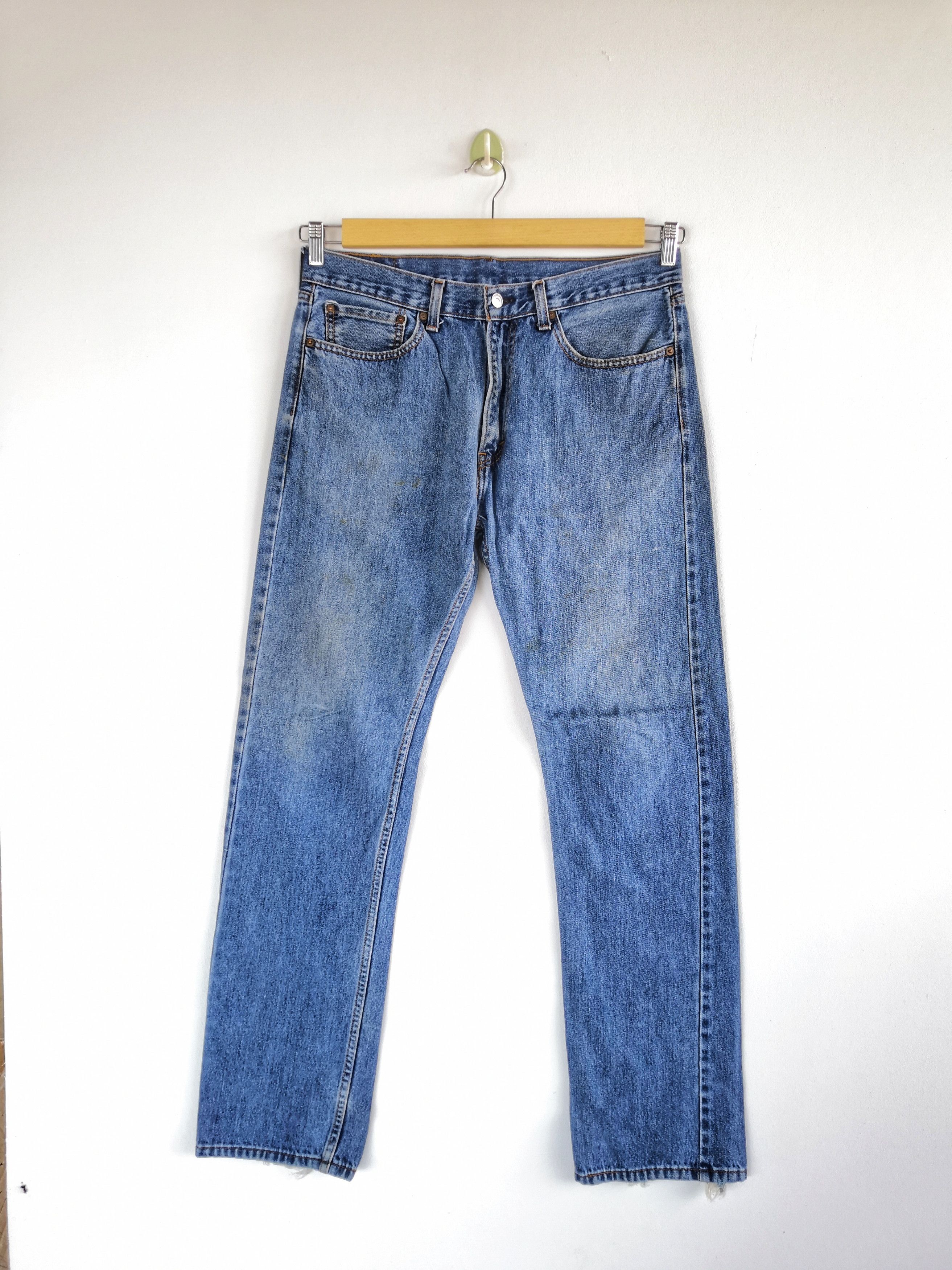 Vintage LVC Y2K Levis Jeans Blue Levi's 505 Faded Denim