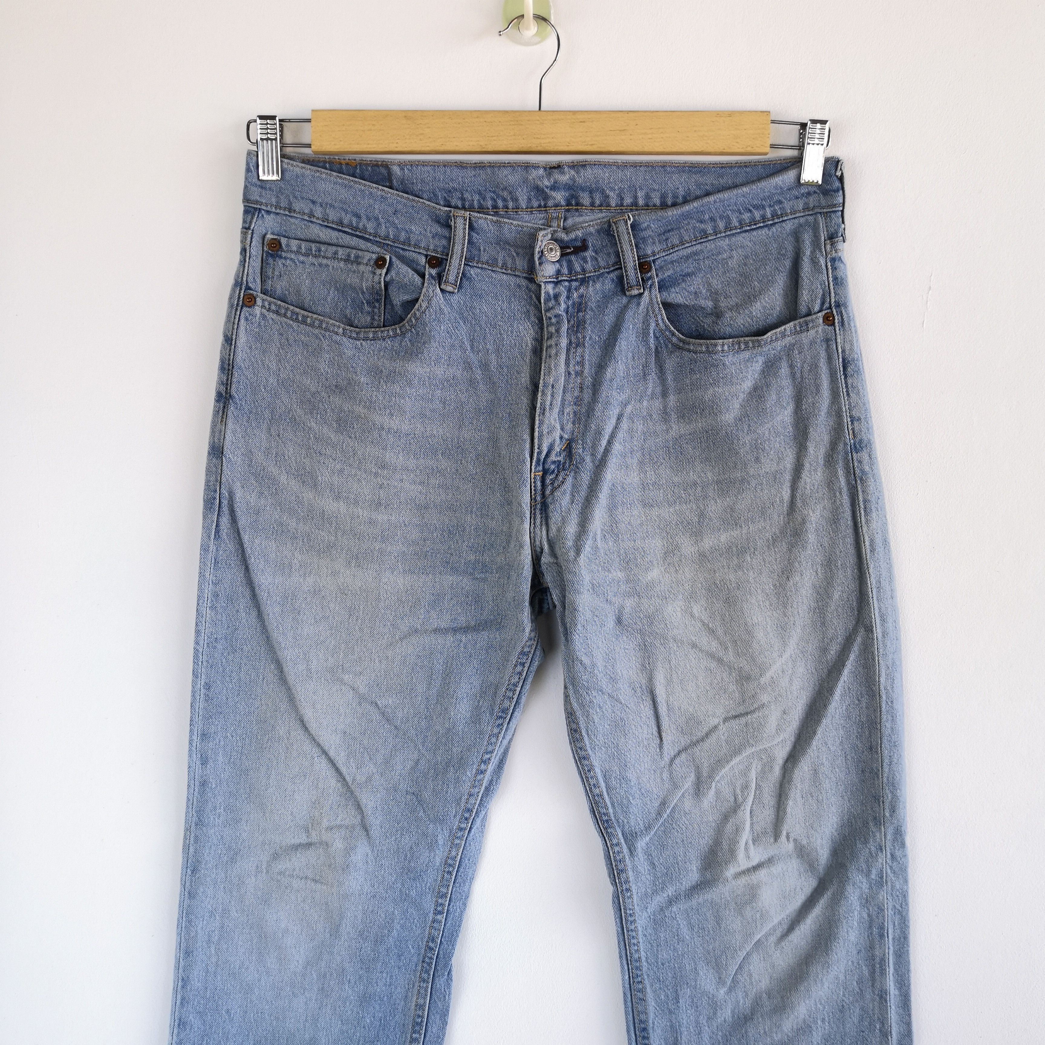 Levi's Vintage Levis Sun Faded Jeans Levi's Light Wash Denim Size US 34 / EU 50 - 4 Thumbnail