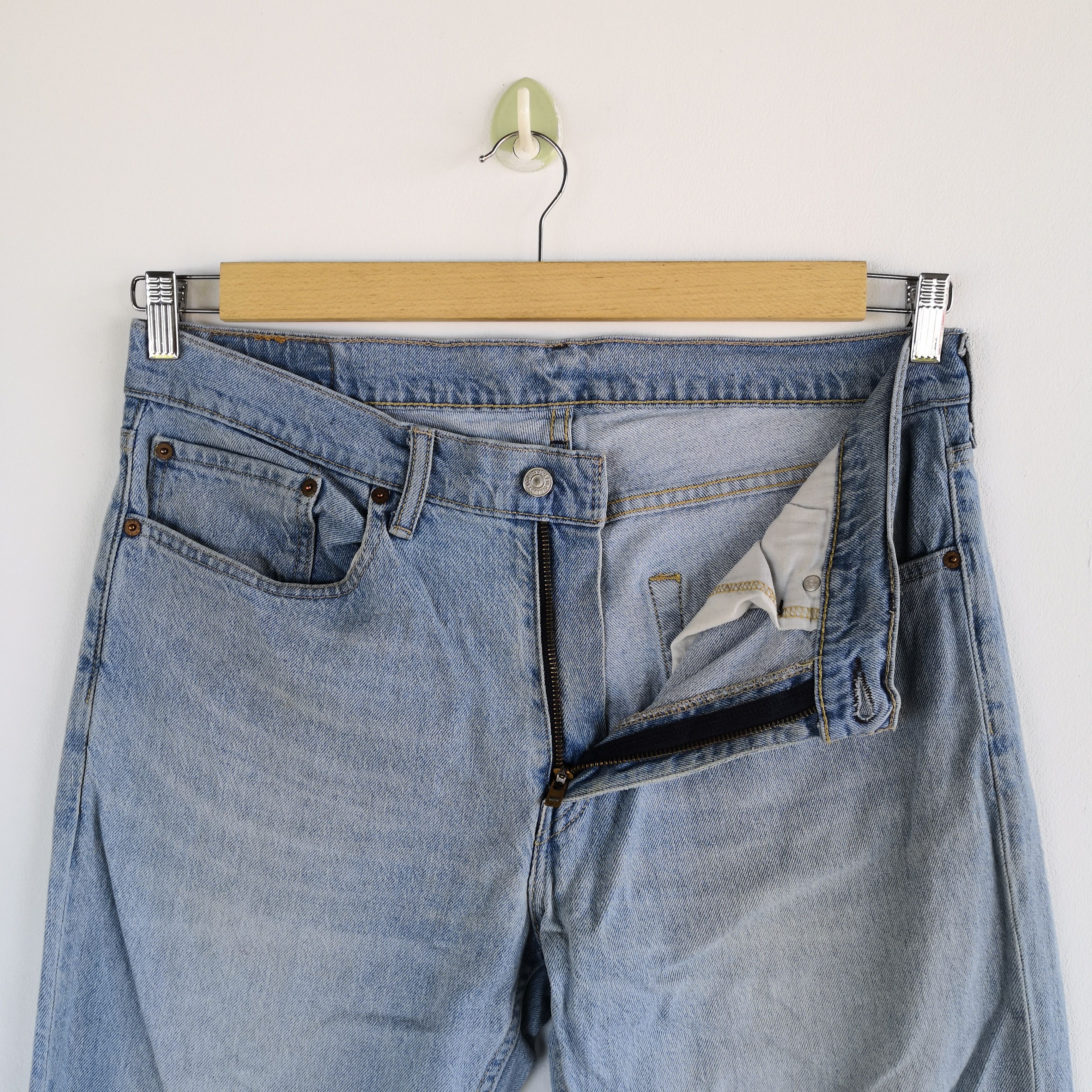 Levi's Vintage Levis Sun Faded Jeans Levi's Light Wash Denim Size US 34 / EU 50 - 8 Thumbnail