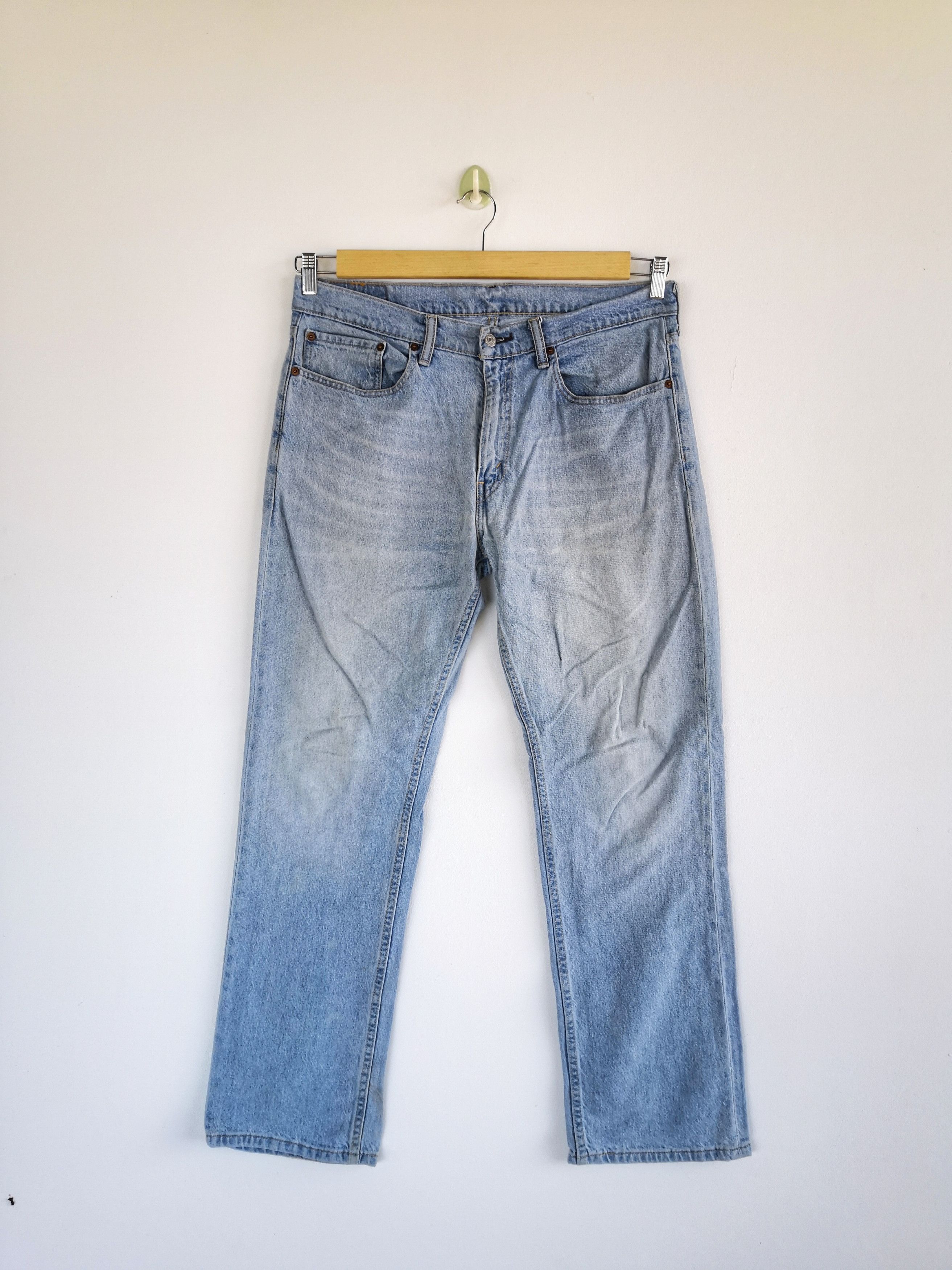 Levi's Vintage Levis Sun Faded Jeans Levi's Light Wash Denim Size US 34 / EU 50 - 1 Thumbnail