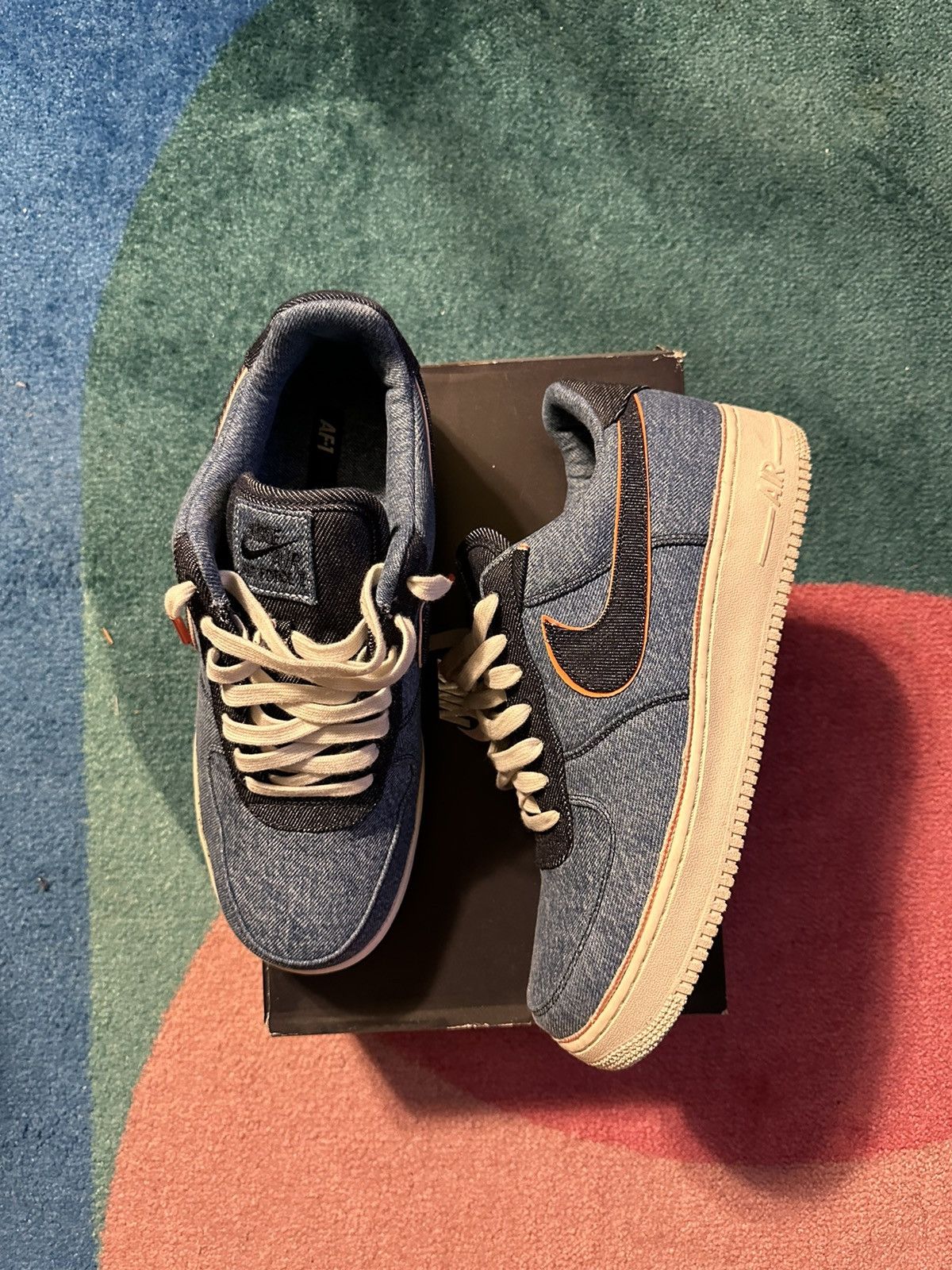 Nike Air Force 3x1 Denim Stonewash