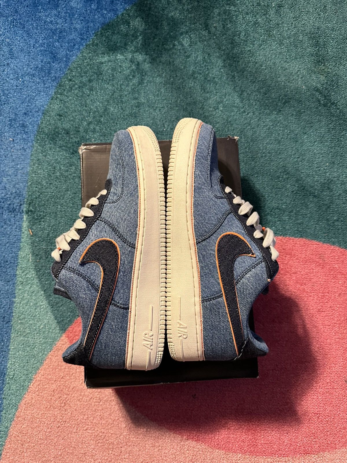 3x1 × Nike Nike Air Force 3x1 Denim Stonewash Size US 11 / EU 44 - 4 Thumbnail