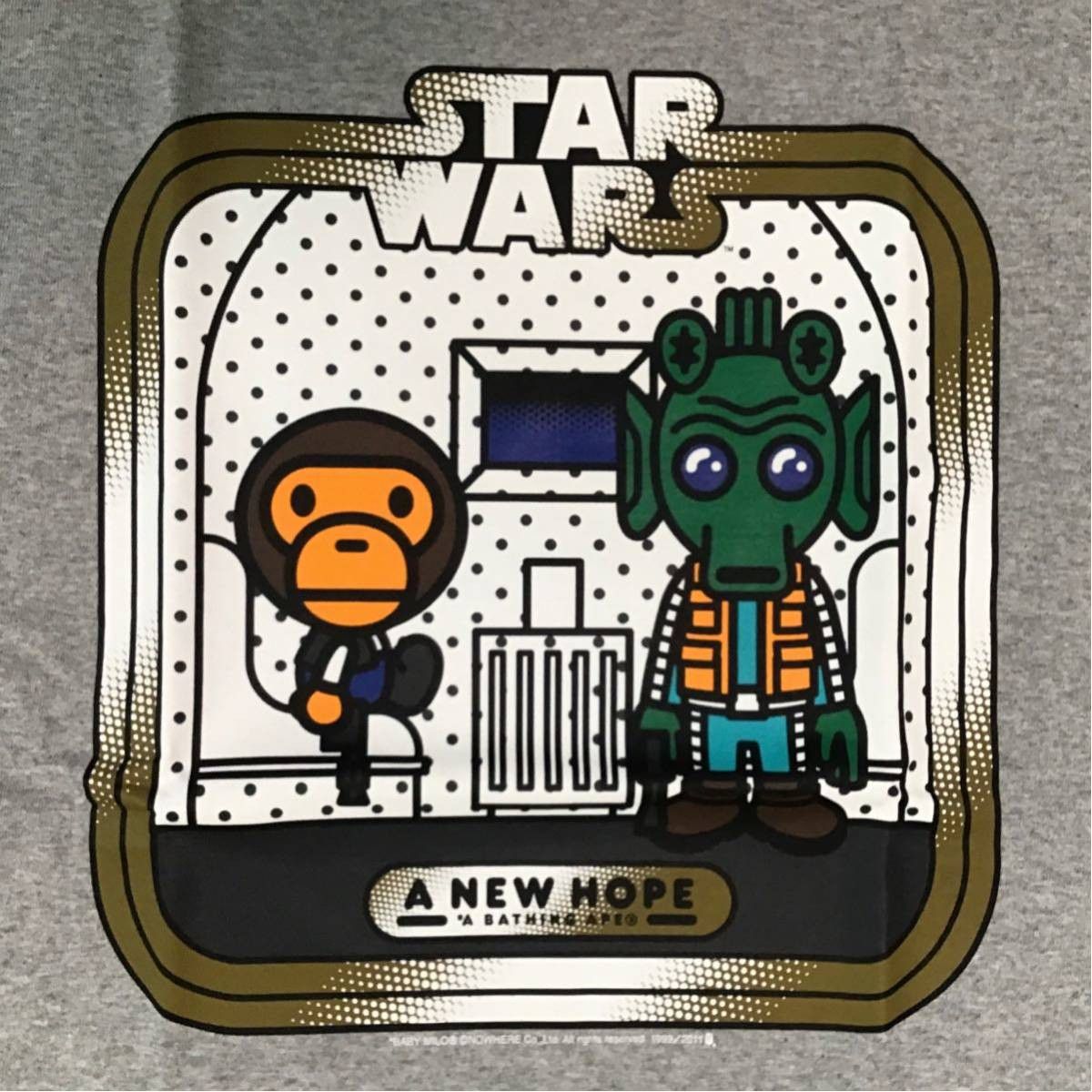 Bape × Star Wars BAPE × starwars Milo T-shirt a bathing ape Size US S / EU 44-46 / 1 - 3 Thumbnail