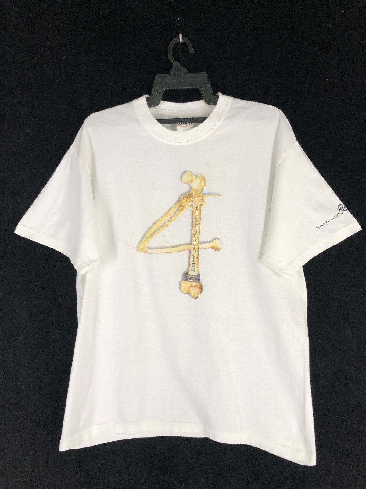 image of Band Tees x Devilock VTG Warp Magazine 4Th Anniversary Limited T-Shirt Devilock in White (Size XL)