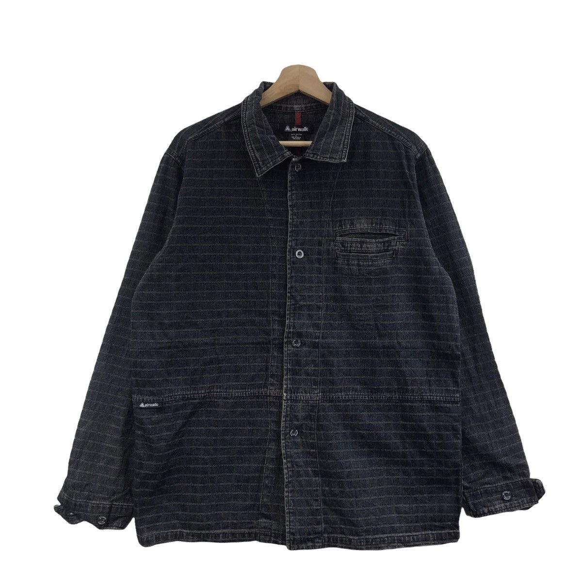 AIRWALK Indigo Skateboard Japanese Brand Jeans Denim Jacket