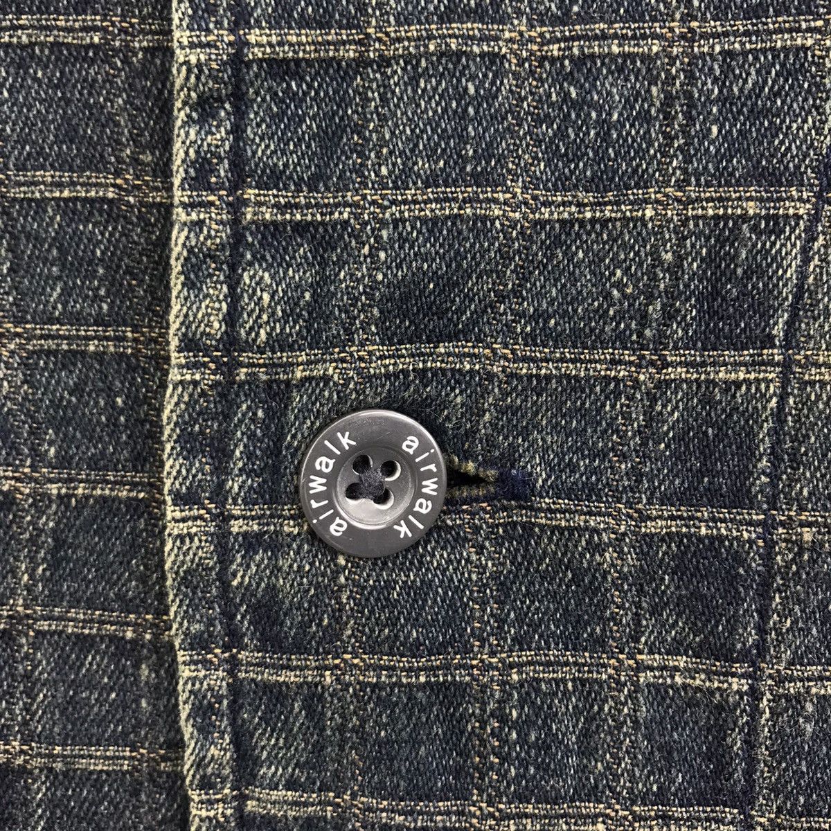 Airwalk AIRWALK Indigo Skateboard Japanese Brand Jeans Denim Jacket Size US L / EU 52-54 / 3 - 3 Thumbnail