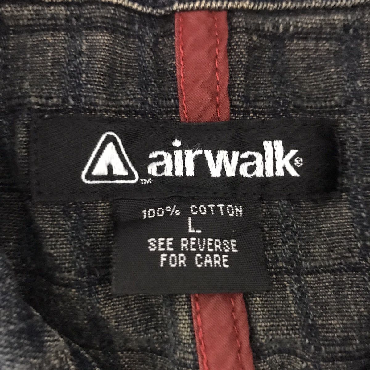Airwalk AIRWALK Indigo Skateboard Japanese Brand Jeans Denim Jacket Size US L / EU 52-54 / 3 - 5 Thumbnail