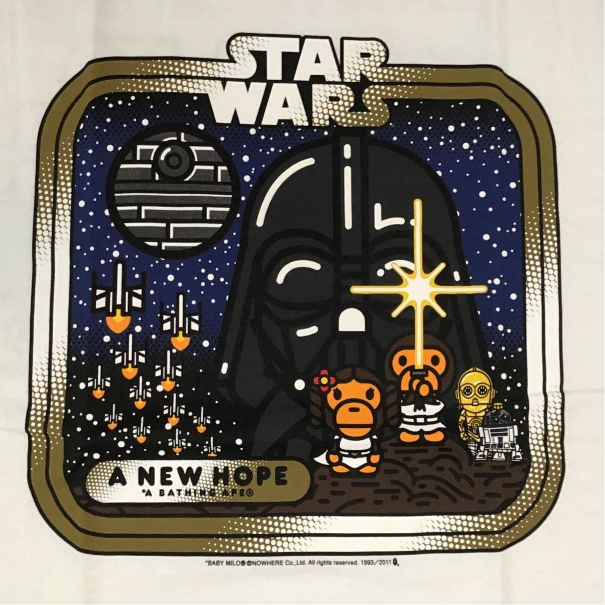Bape × Star Wars BAPE × starwars Milo Lisa Darth Vader T-shirt a bathing ape Size US S / EU 44-46 / 1 - 3 Thumbnail