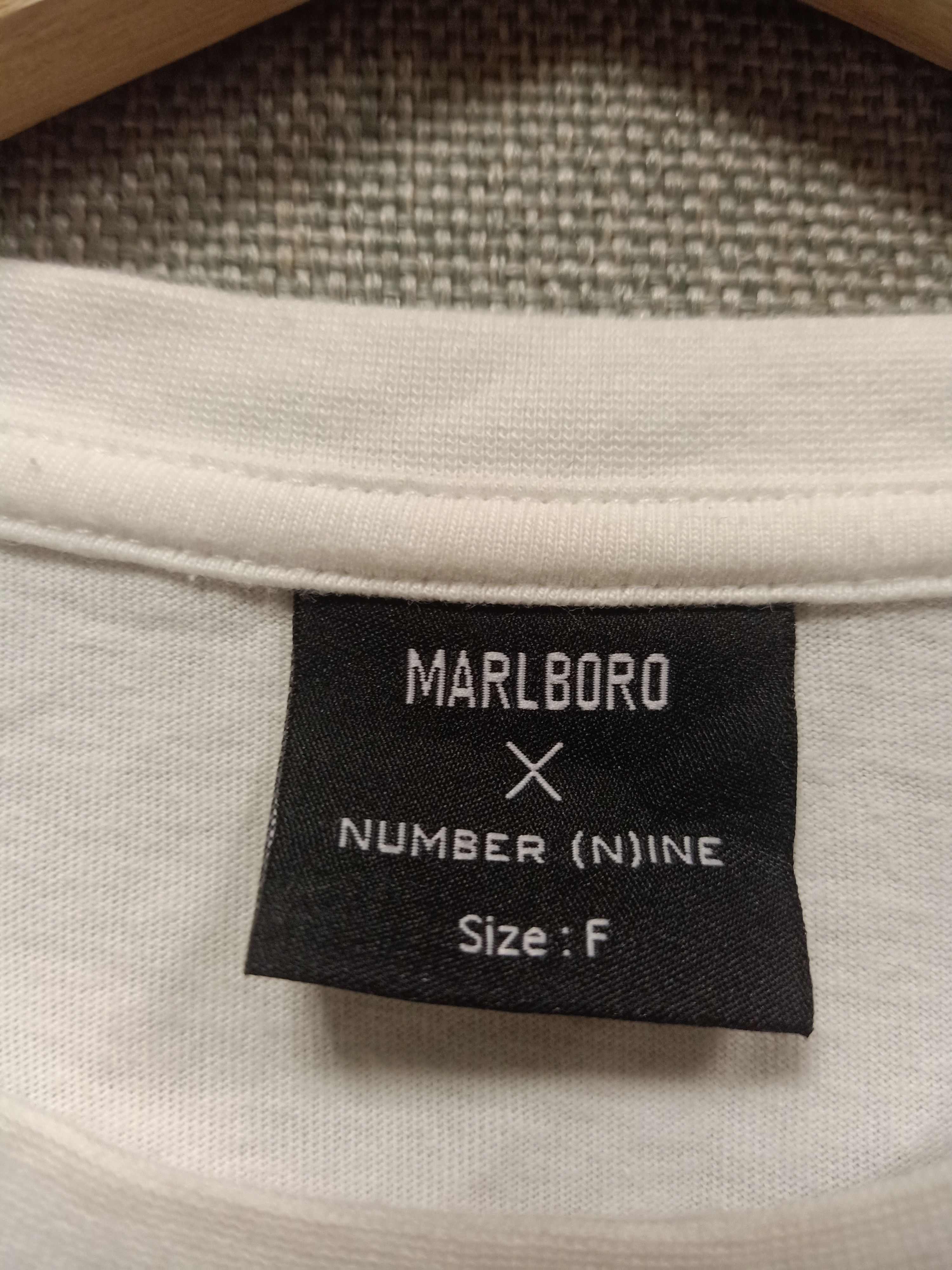 Number (N)ine t shirt number(n)ine marlboro Size US L / EU 52-54 / 3 - 4 Thumbnail