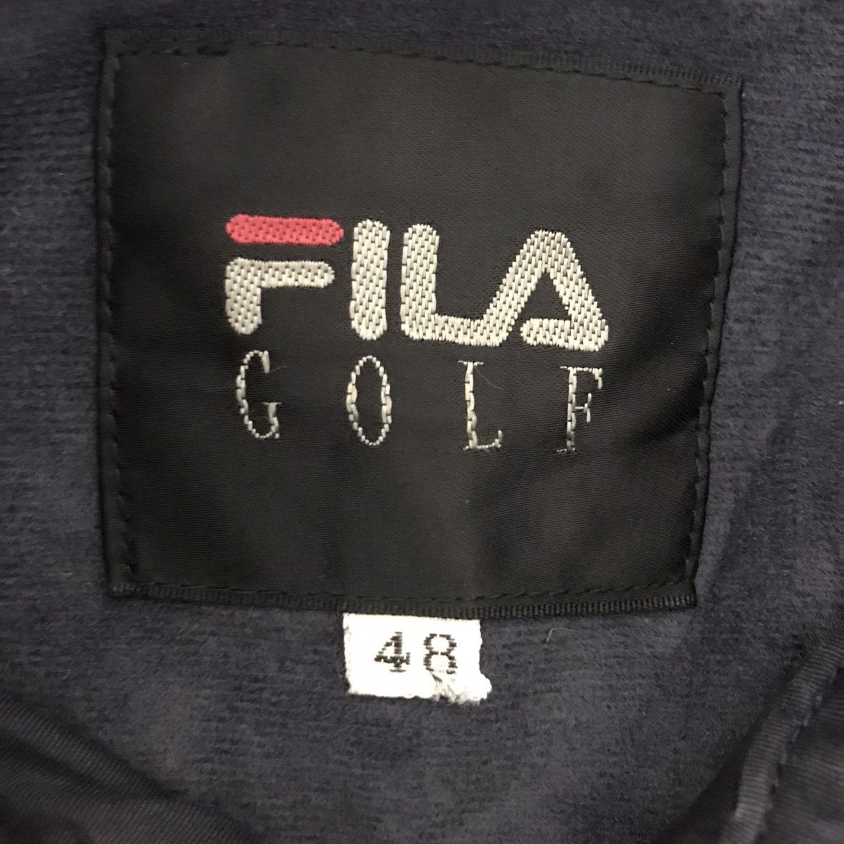 Fila FILA GOLF Biella Italia Embroidered Sport Black BomberJacket Size US XL / EU 56 / 4 - 6 Thumbnail