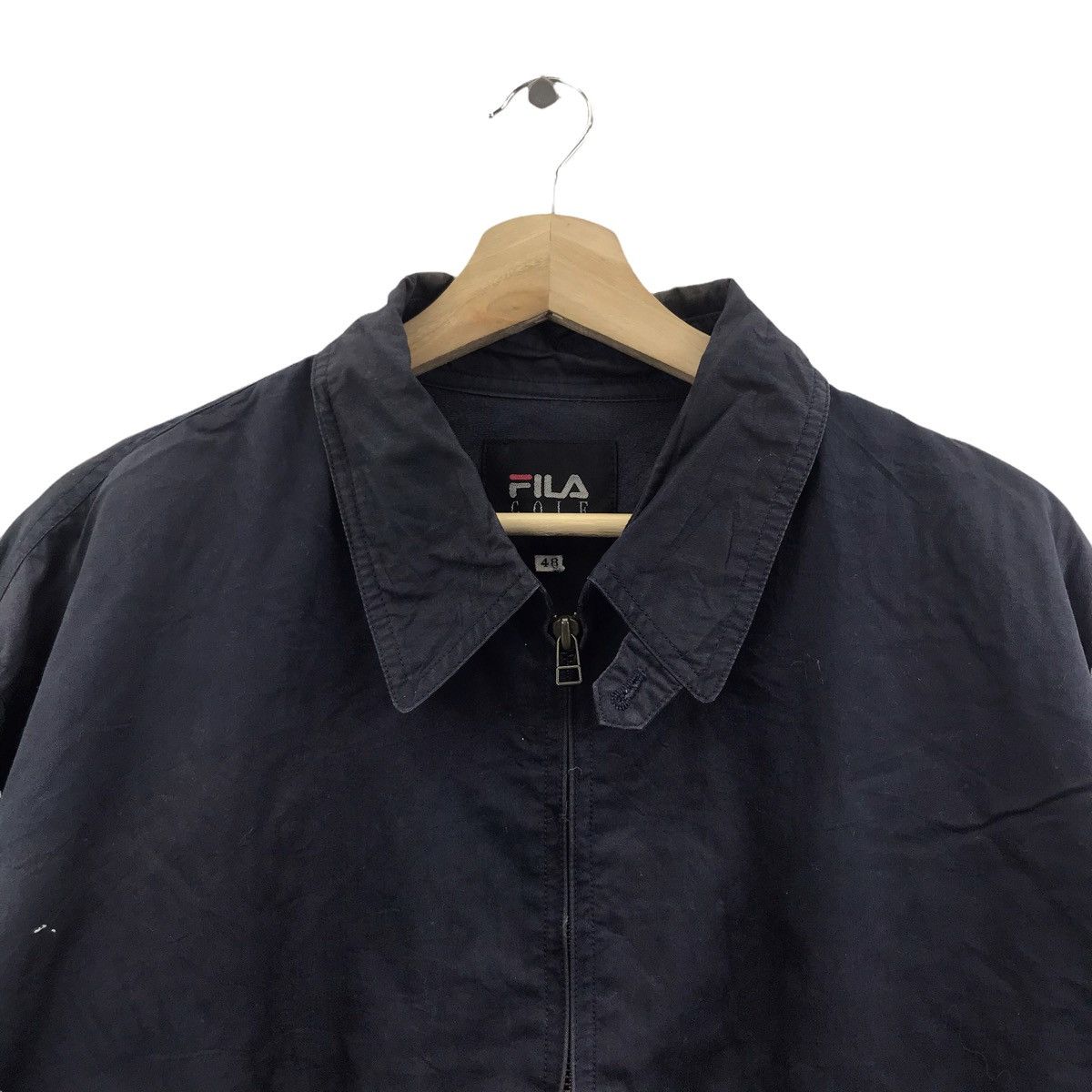 Fila FILA GOLF Biella Italia Embroidered Sport Black BomberJacket Size US XL / EU 56 / 4 - 4 Thumbnail