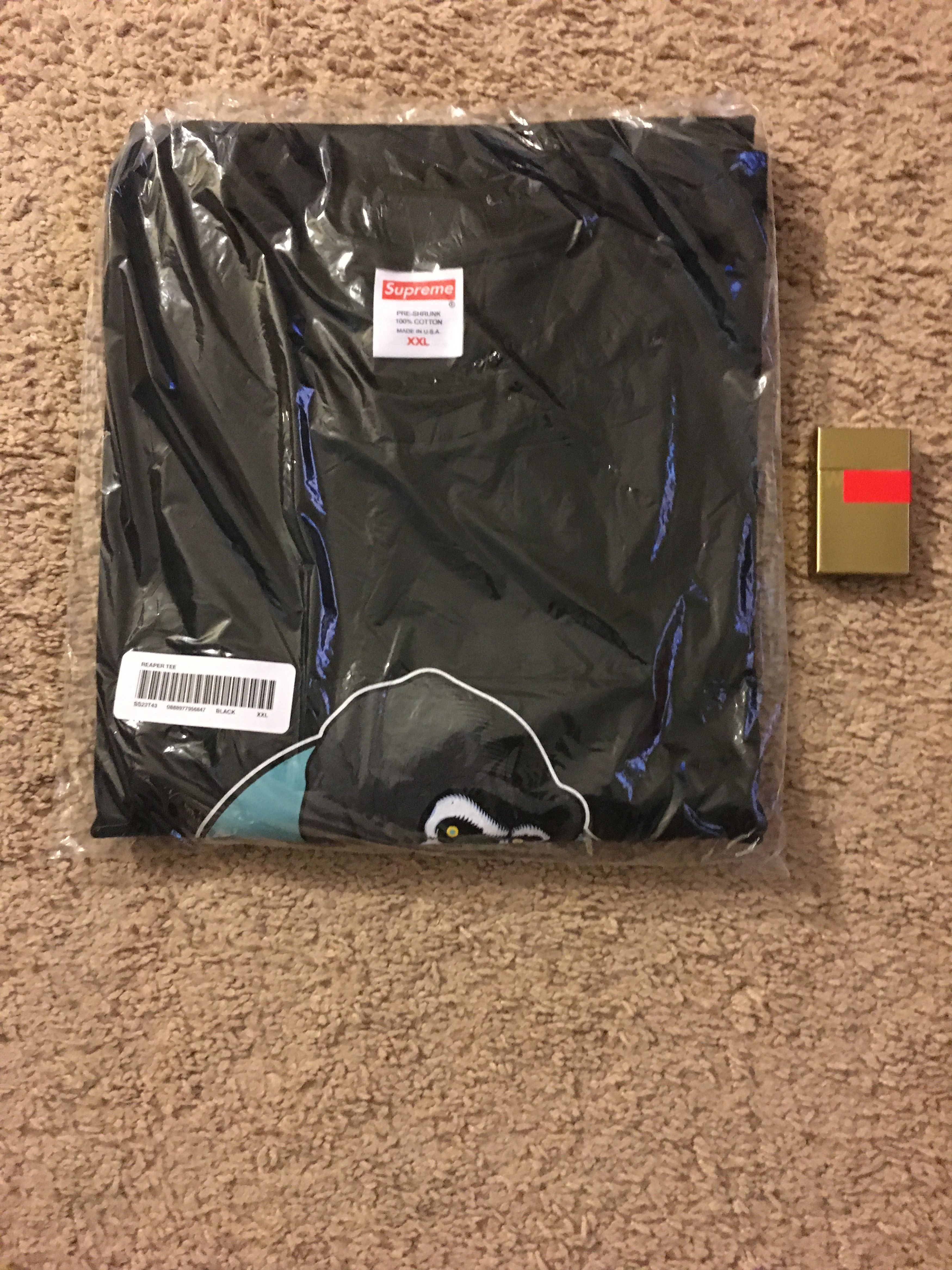 image of Supreme Reaper Tee in Black, Men's (Size 2XL)