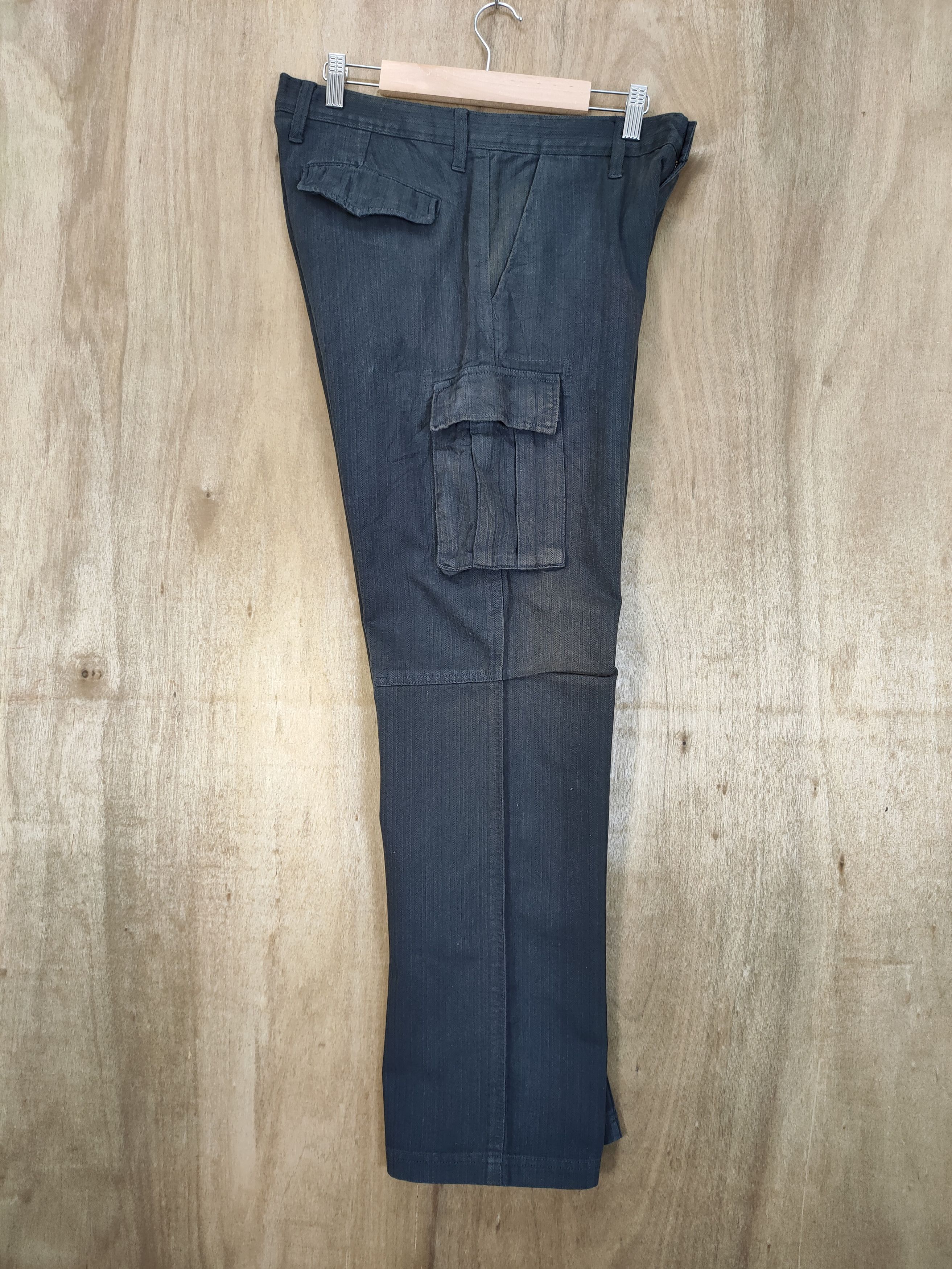 Japanese Brand × Vision Streetwear VAN DEN HOODEN BLACK CARGO PANTS Size US 32 / EU 48 - 7 Thumbnail