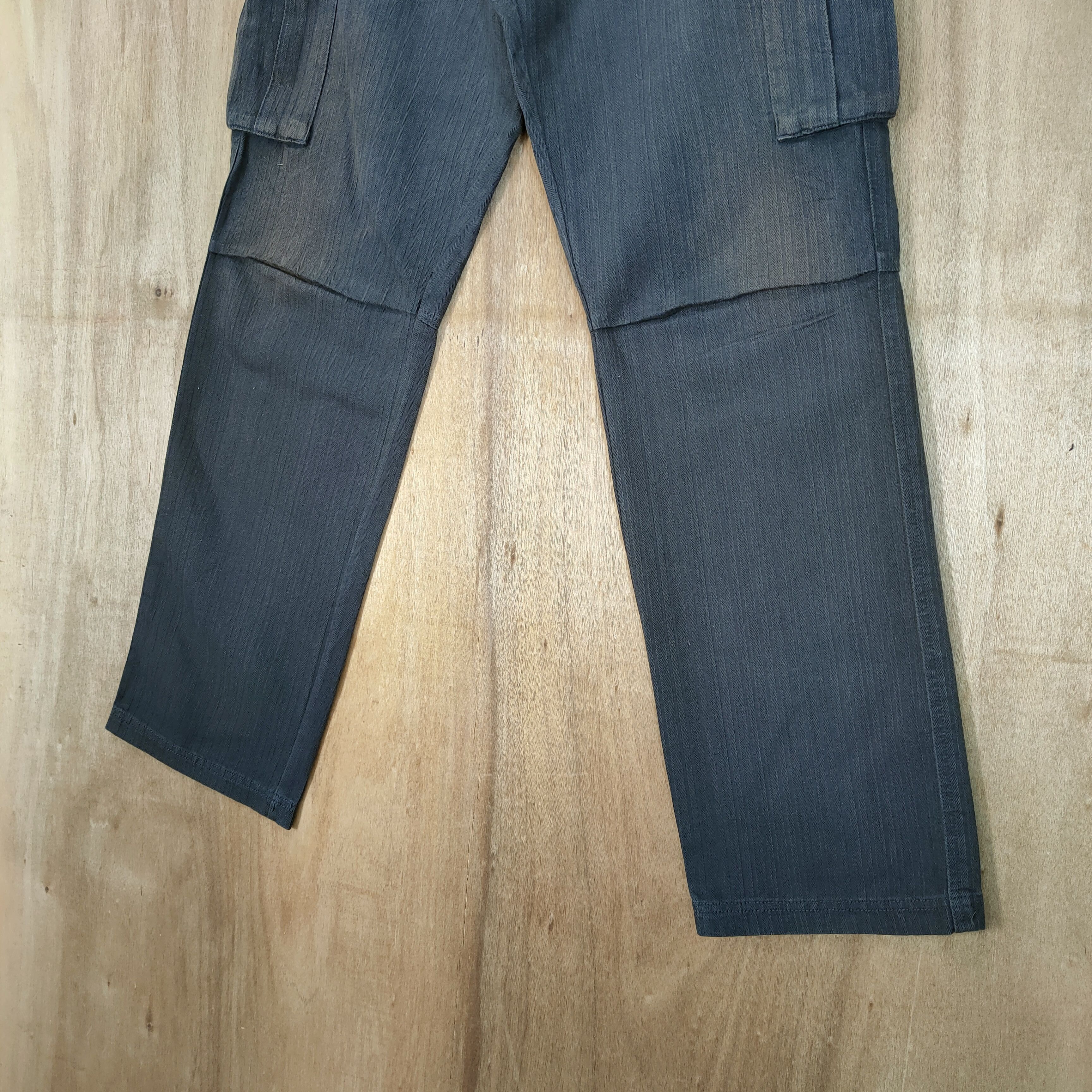 Japanese Brand × Vision Streetwear VAN DEN HOODEN BLACK CARGO PANTS Size US 32 / EU 48 - 3 Thumbnail