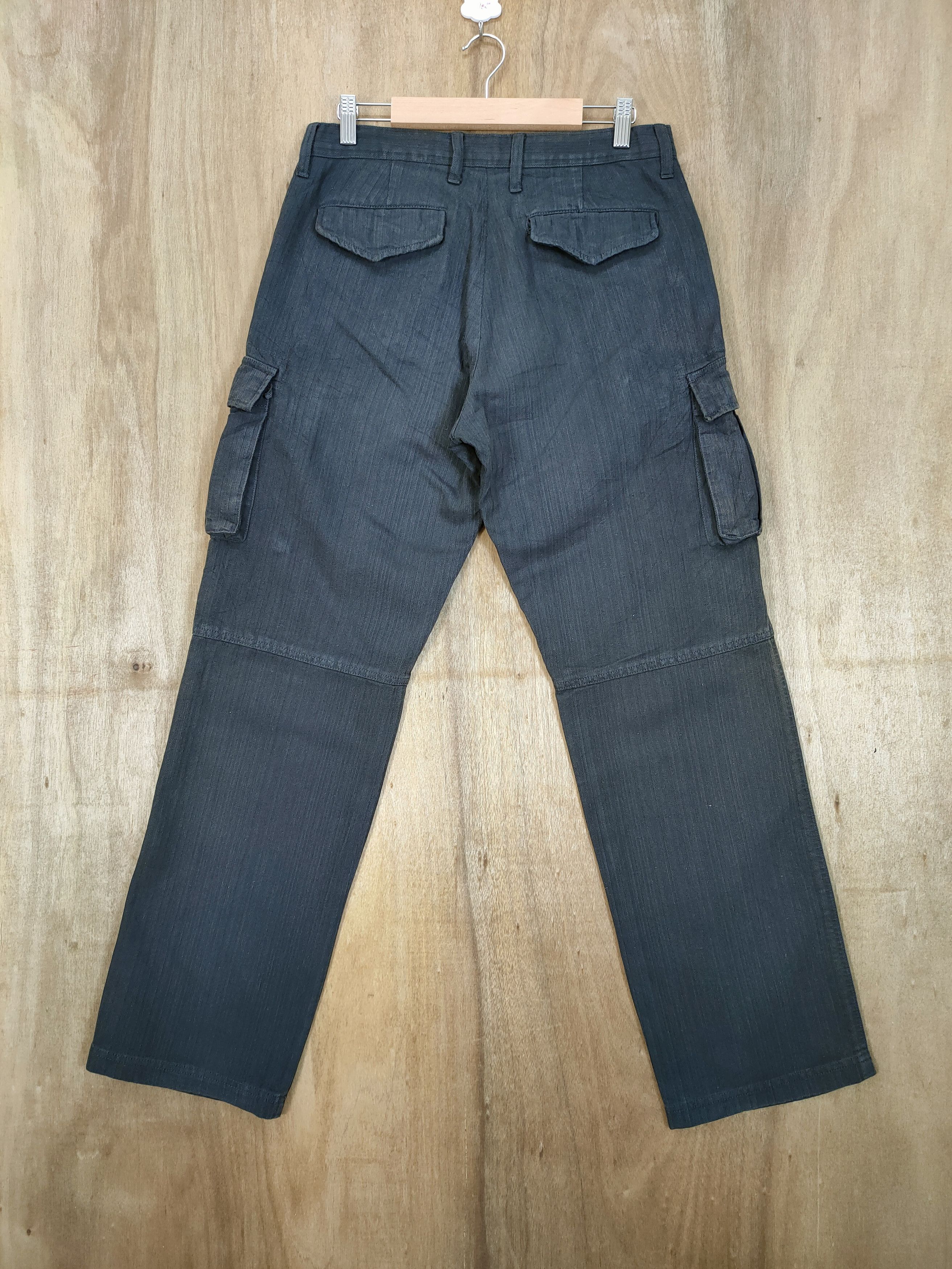 Japanese Brand × Vision Streetwear VAN DEN HOODEN BLACK CARGO PANTS Size US 32 / EU 48 - 10 Thumbnail