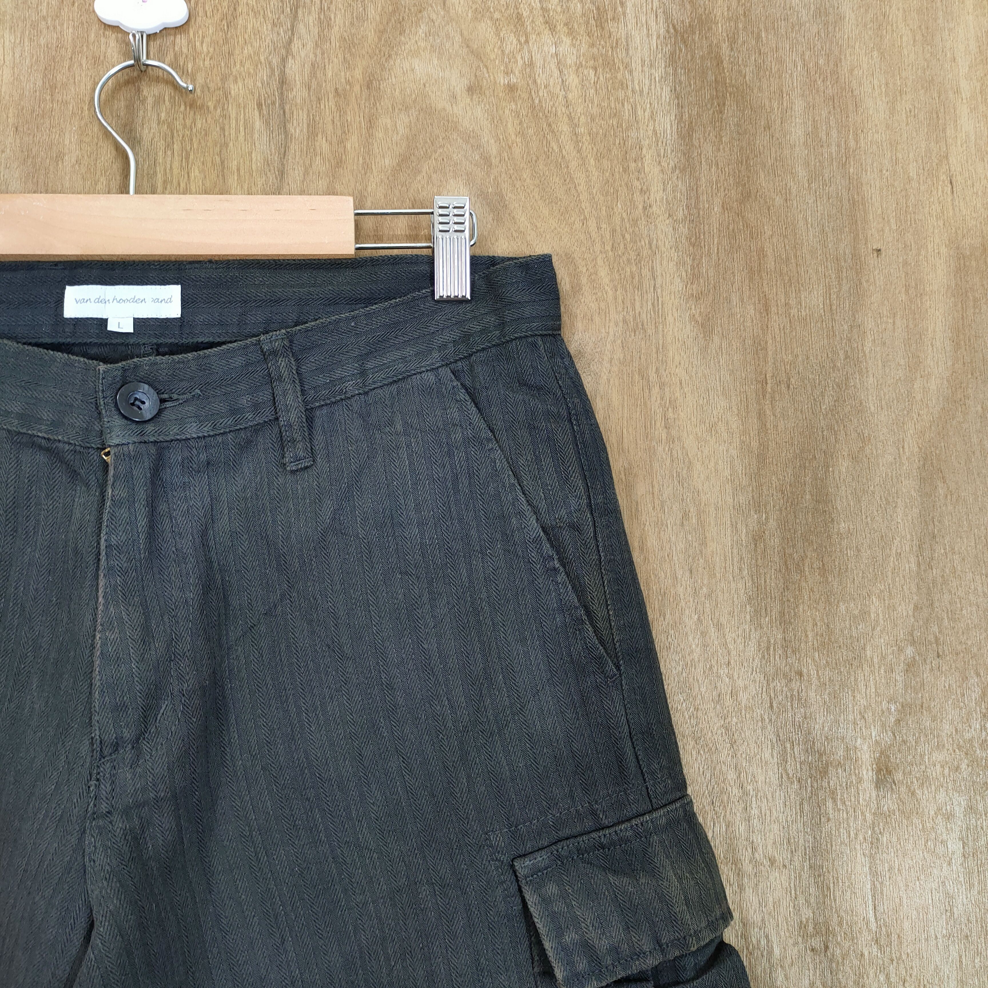 Japanese Brand × Vision Streetwear VAN DEN HOODEN BLACK CARGO PANTS Size US 32 / EU 48 - 5 Thumbnail