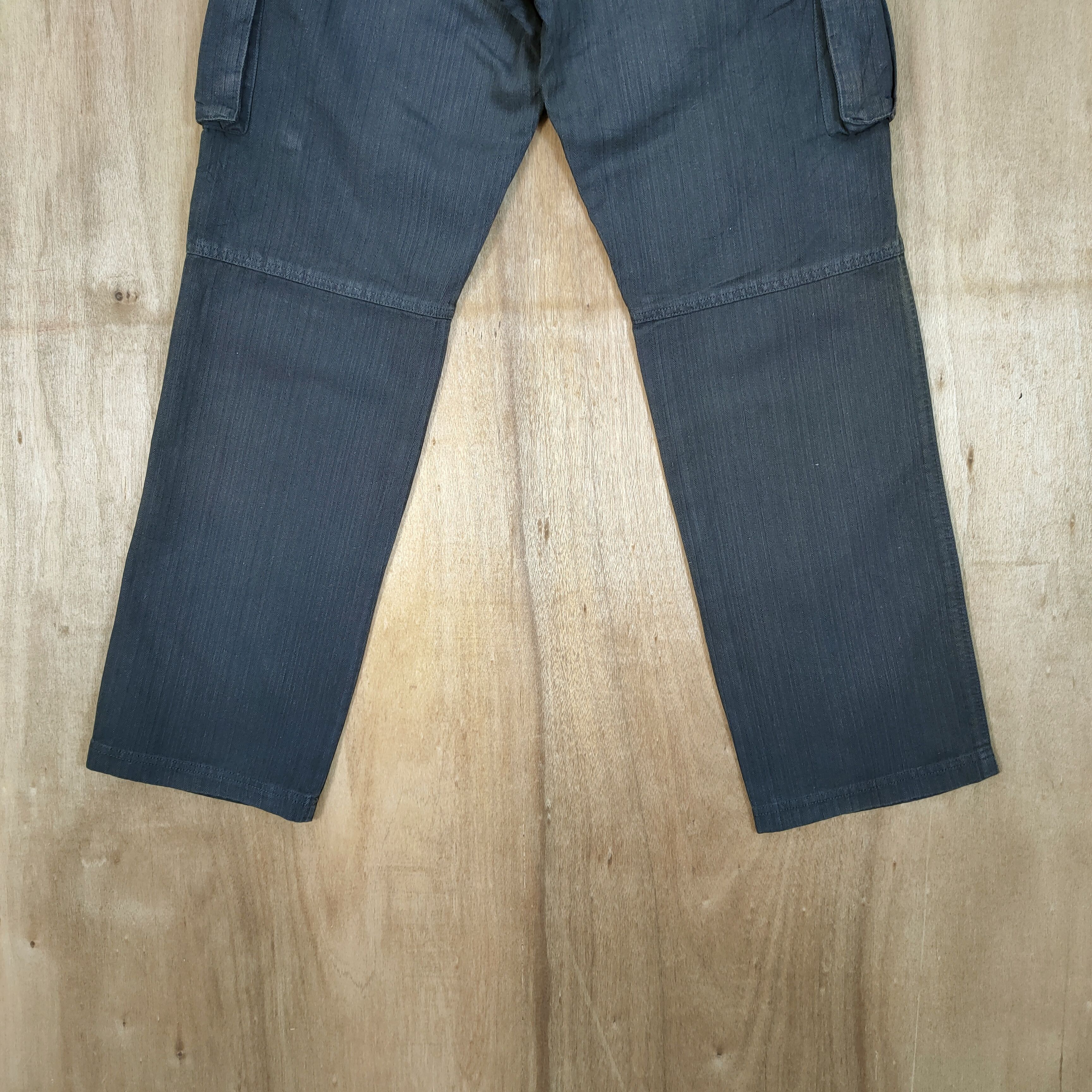 Japanese Brand × Vision Streetwear VAN DEN HOODEN BLACK CARGO PANTS Size US 32 / EU 48 - 12 Thumbnail