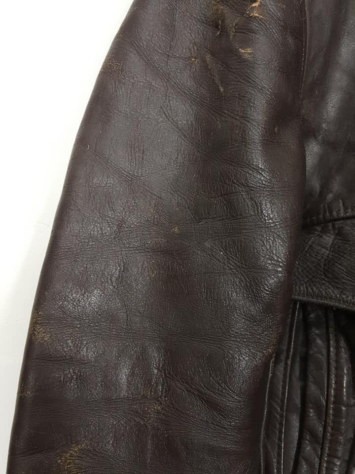 Schott Vtg. Schott G-1 Leather Quilted Lined Flight Aviator Jacket Size US L / EU 52-54 / 3 - 20 Thumbnail