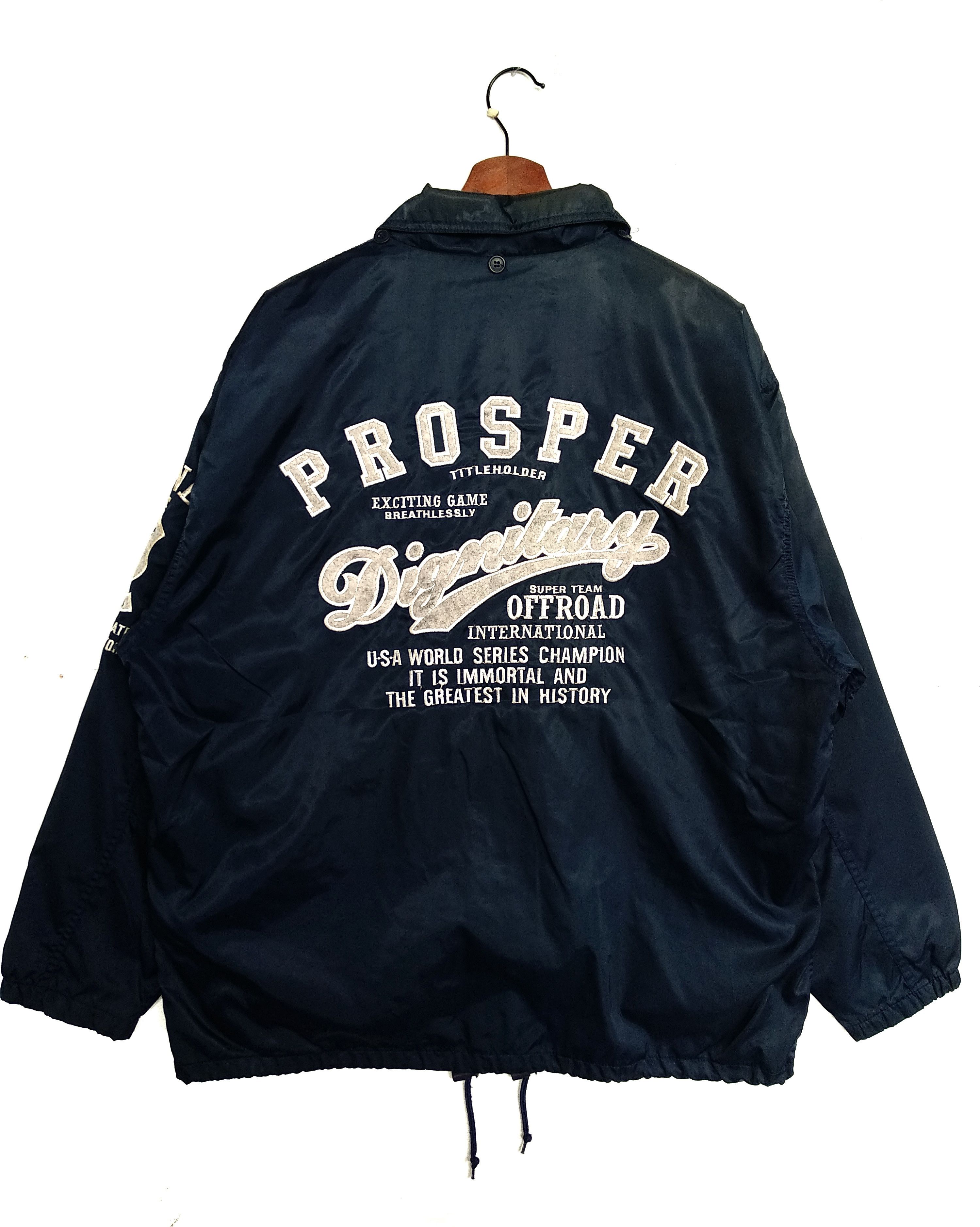 Sports Specialties Vintage Off-Road Big Logo Coach Jacket/Size L Size US L / EU 52-54 / 3 - 3 Thumbnail