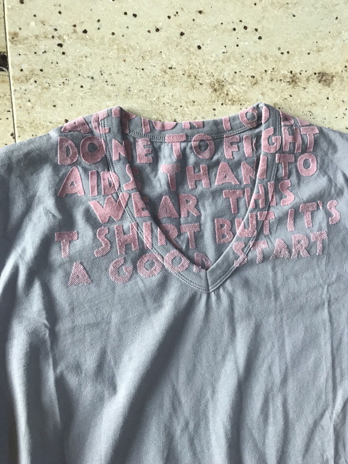 Maison Margiela XS / AIDS Awareness Tee, SS Size US XS / EU 42 / 0 - 3 Thumbnail