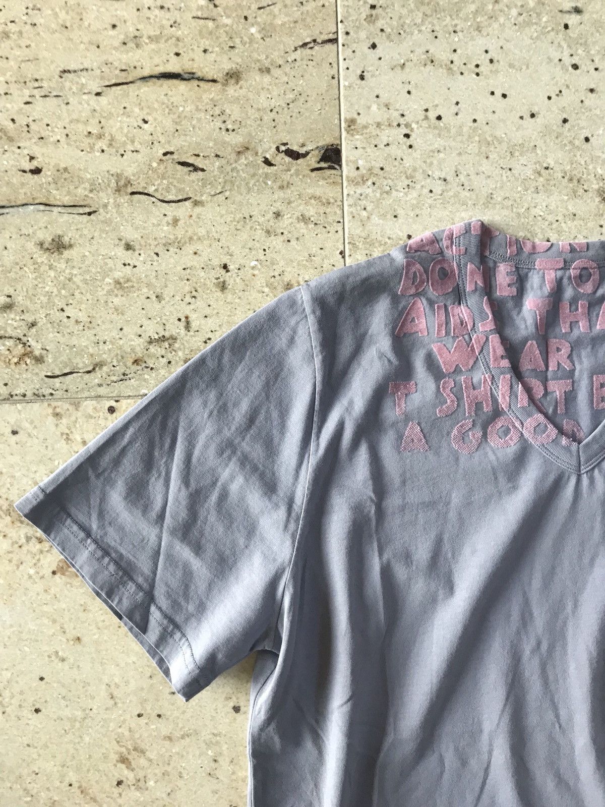 Maison Margiela XS / AIDS Awareness Tee, SS Size US XS / EU 42 / 0 - 2 Thumbnail