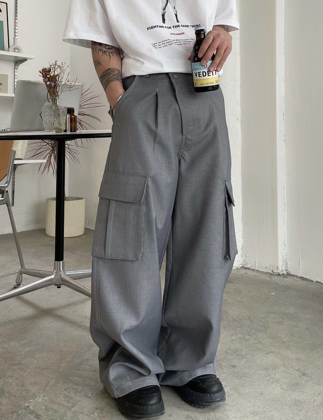 Japanese Brand × Vintage Retro punk pants Size US 30 / EU 46 - 1 Thumbnail