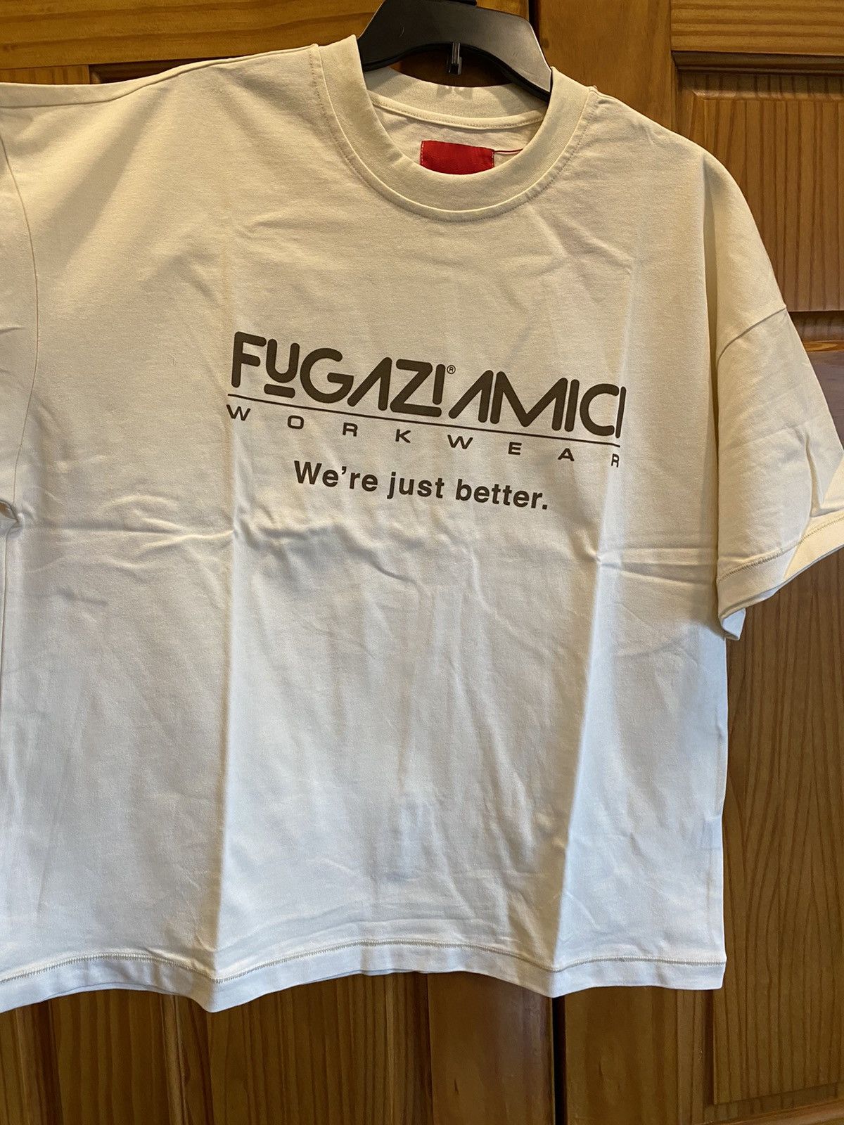 Fugazi Fugazi Workwear Tee Cream Large Size US L / EU 52-54 / 3 - 2 Thumbnail