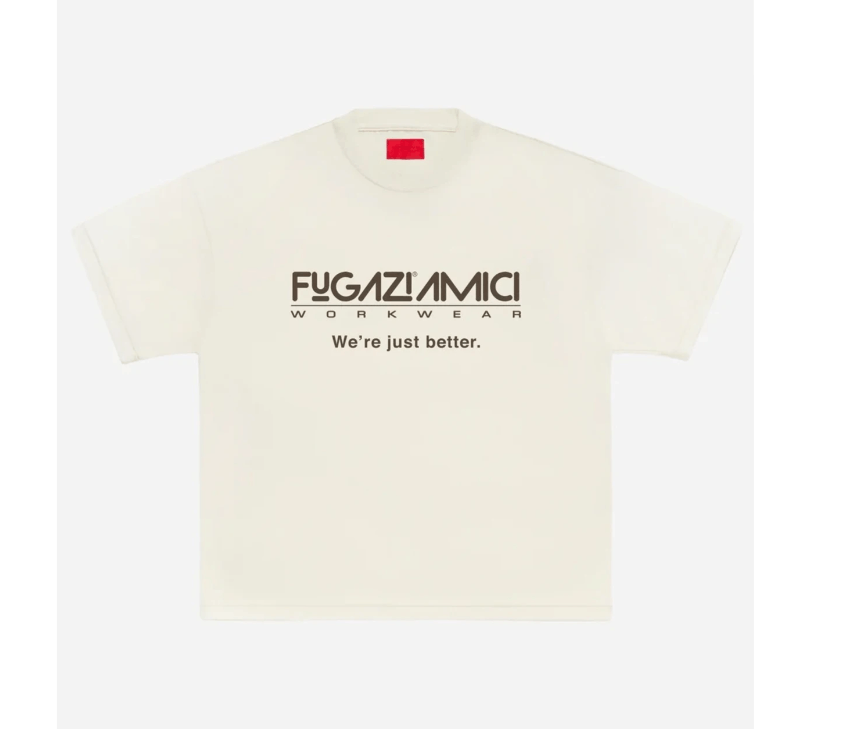 Fugazi Fugazi Workwear Tee Cream Large Size US L / EU 52-54 / 3 - 5 Thumbnail