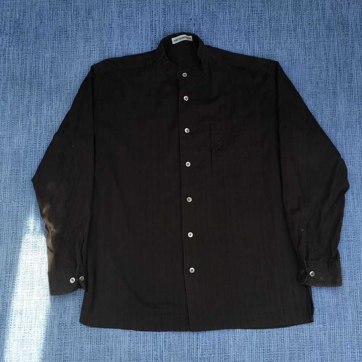 Issey Miyake vintage issey miyake mandrin collar Size US S / EU 44-46 / 1 - 1 Thumbnail