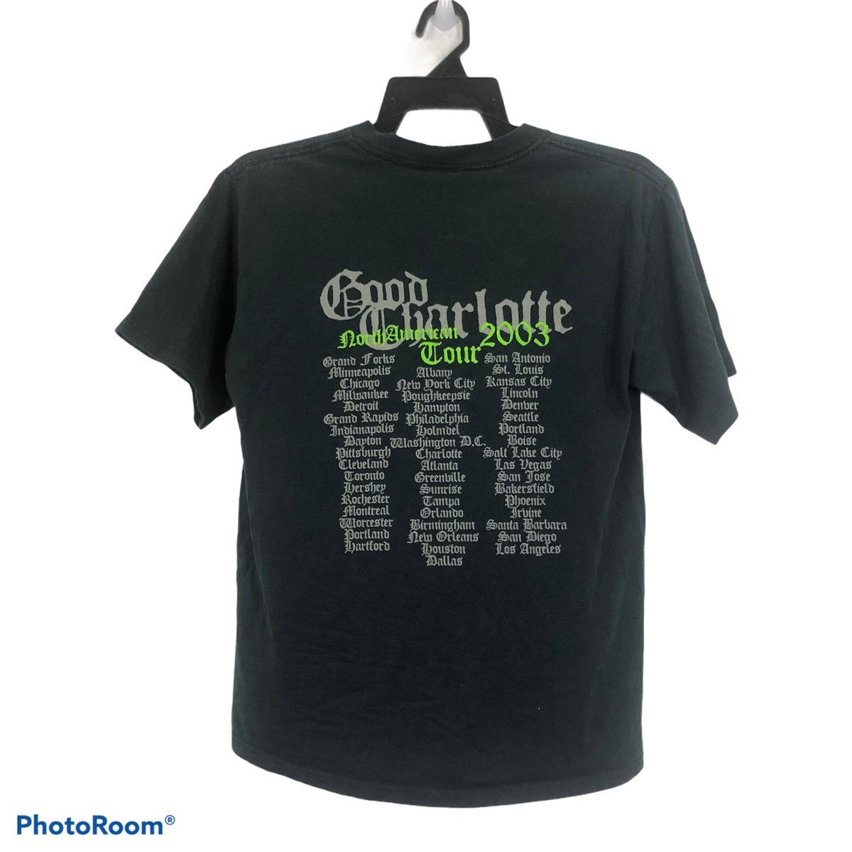 Band Tees × Seditionaries Vintage Y2K GOOD CHARLOTTE North American Tour tees size S Size US S / EU 44-46 / 1 - 2 Thumbnail