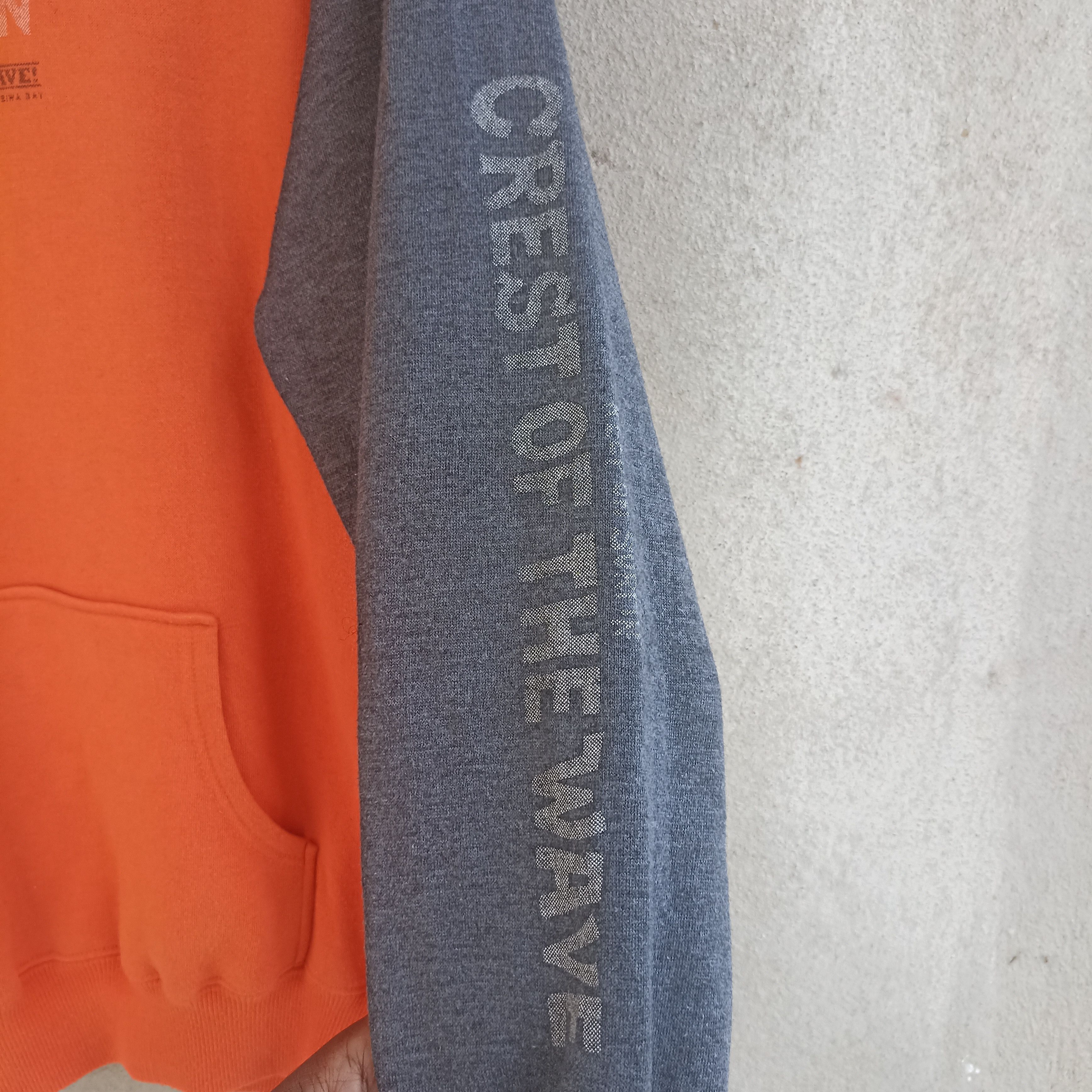 Japanese Brand Keep On Surfing Orange Hoodie Size US L / EU 52-54 / 3 - 7 Thumbnail