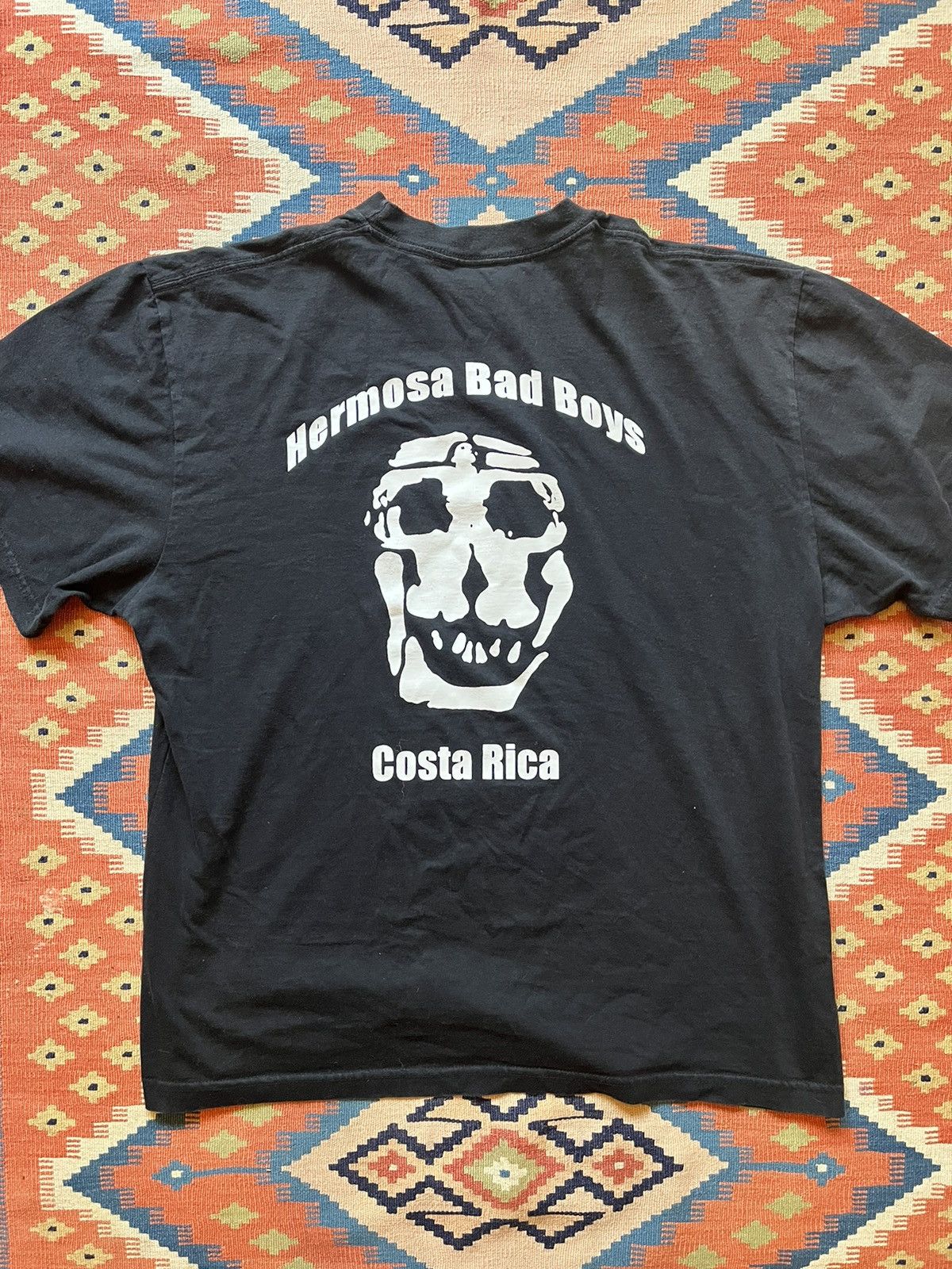image of Harley Davidson Salvador Dali Skull Shirt in Black, Men's (Size XL)