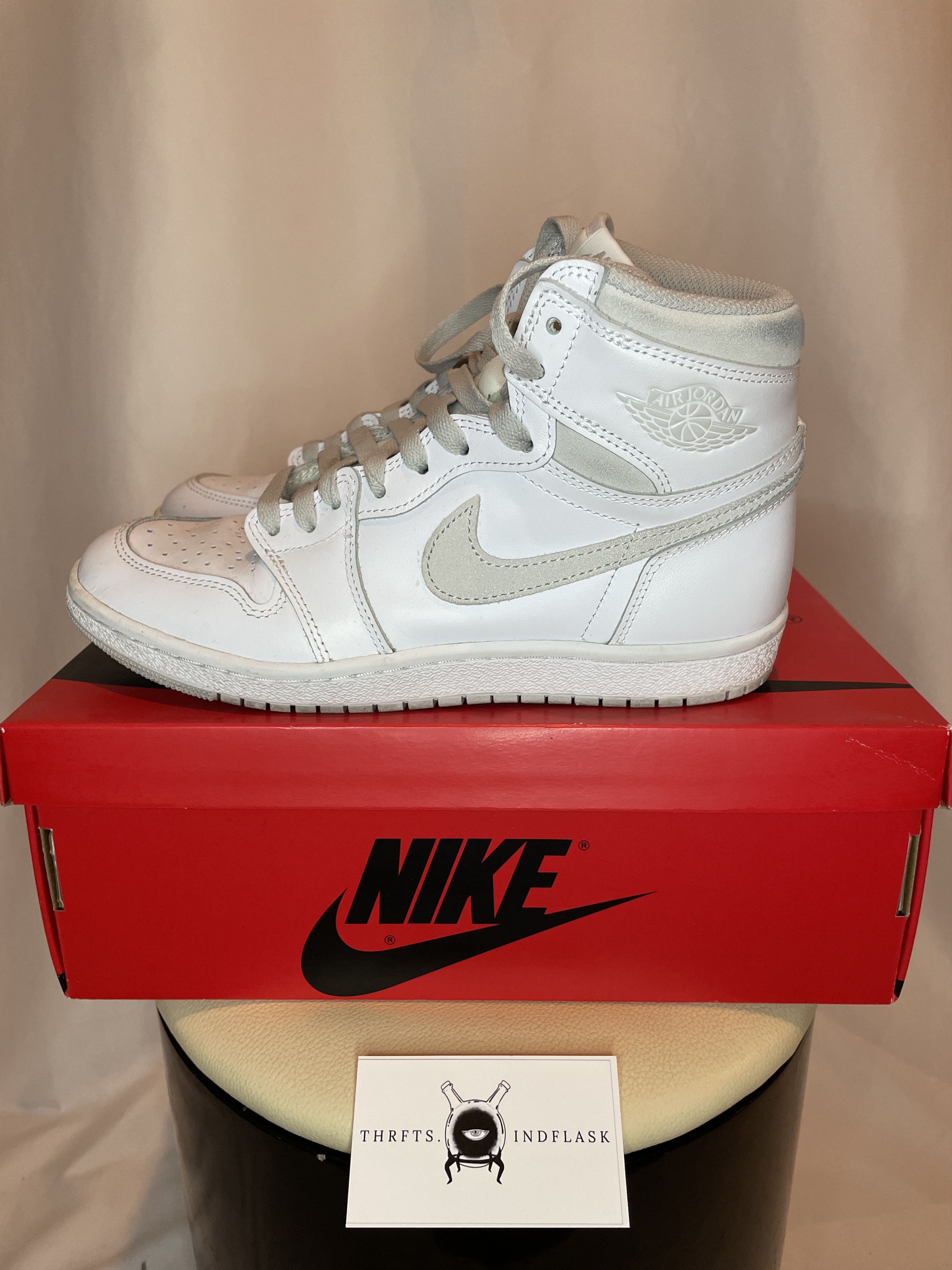 Jordan Brand Jordan 1 Retro High 85 'Neutral Grey' Size US 7.5 / EU 40-41 - 3 Thumbnail