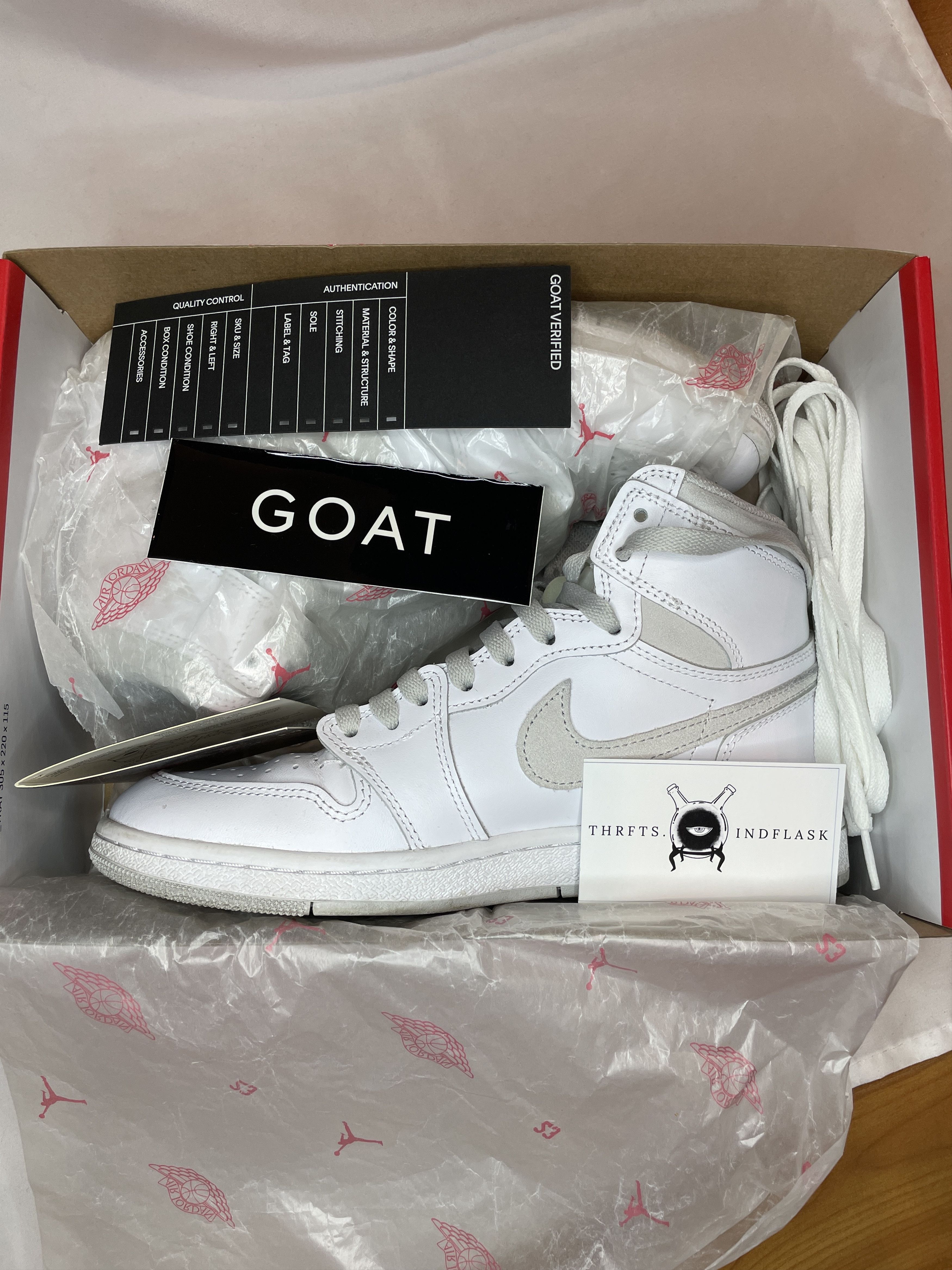 Jordan Brand Jordan 1 Retro High 85 'Neutral Grey' Size US 7.5 / EU 40-41 - 10 Thumbnail