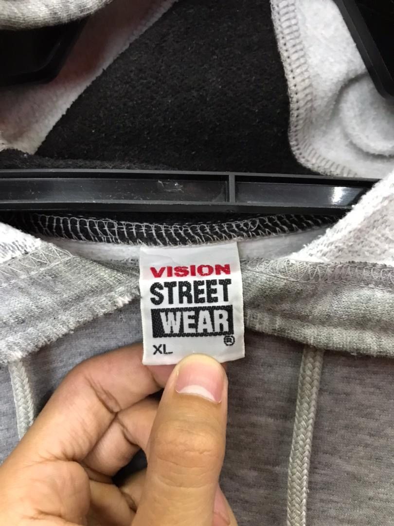 Vintage × Vision Streetwear Vintage 80s Hodie Vision Streetwear 1986 Vision Sports Size US XL / EU 56 / 4 - 6 Thumbnail
