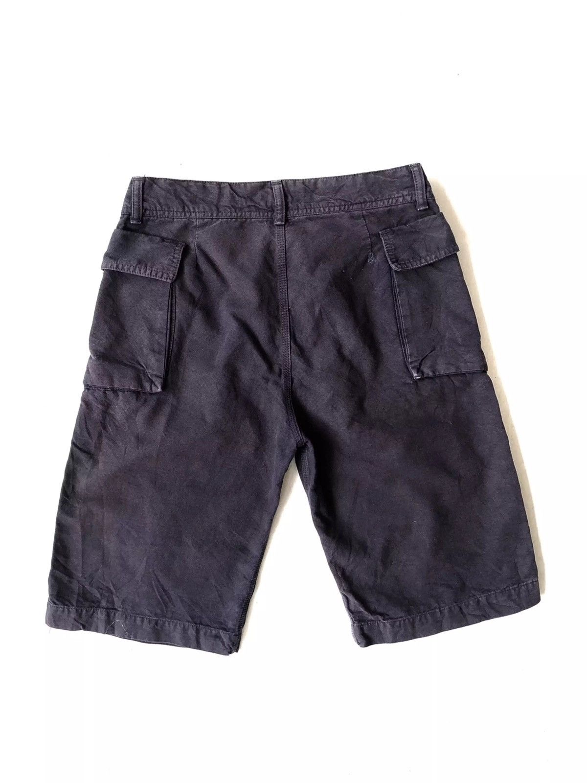 45rpm OG 45RPM 🇯🇵 Indigo Hemp Camera Shorts Pants Size US 29 - 3 Thumbnail