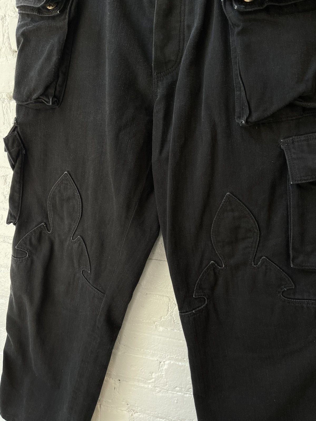 Chrome Hearts Chrome Hearts 9 Pocket Fatigue Cargo Denim Jeans 32 33 34 Size US 33 - 9 Thumbnail