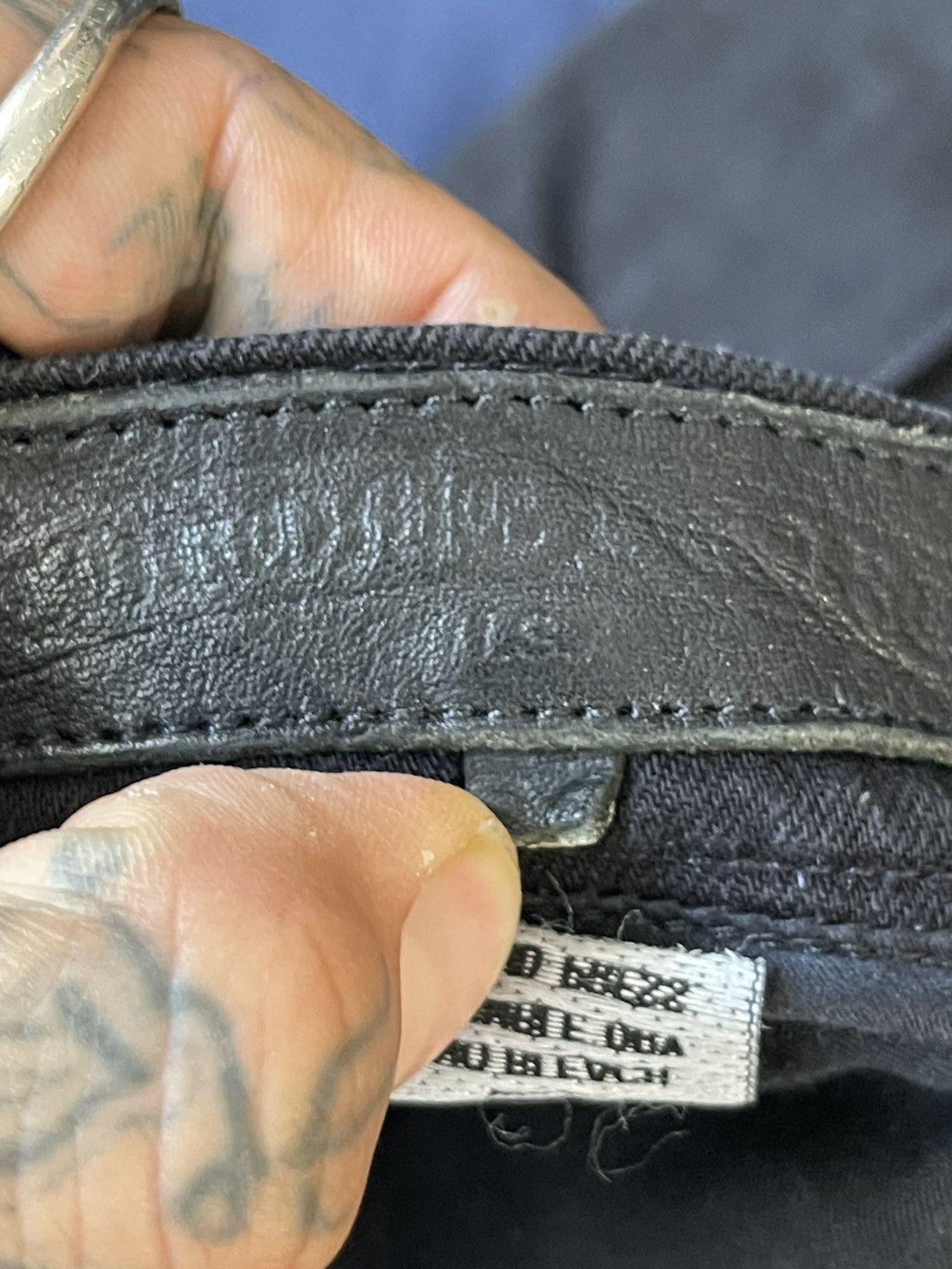 Chrome Hearts Chrome Hearts 9 Pocket Fatigue Cargo Denim Jeans 32 33 34 Size US 33 - 16 Thumbnail