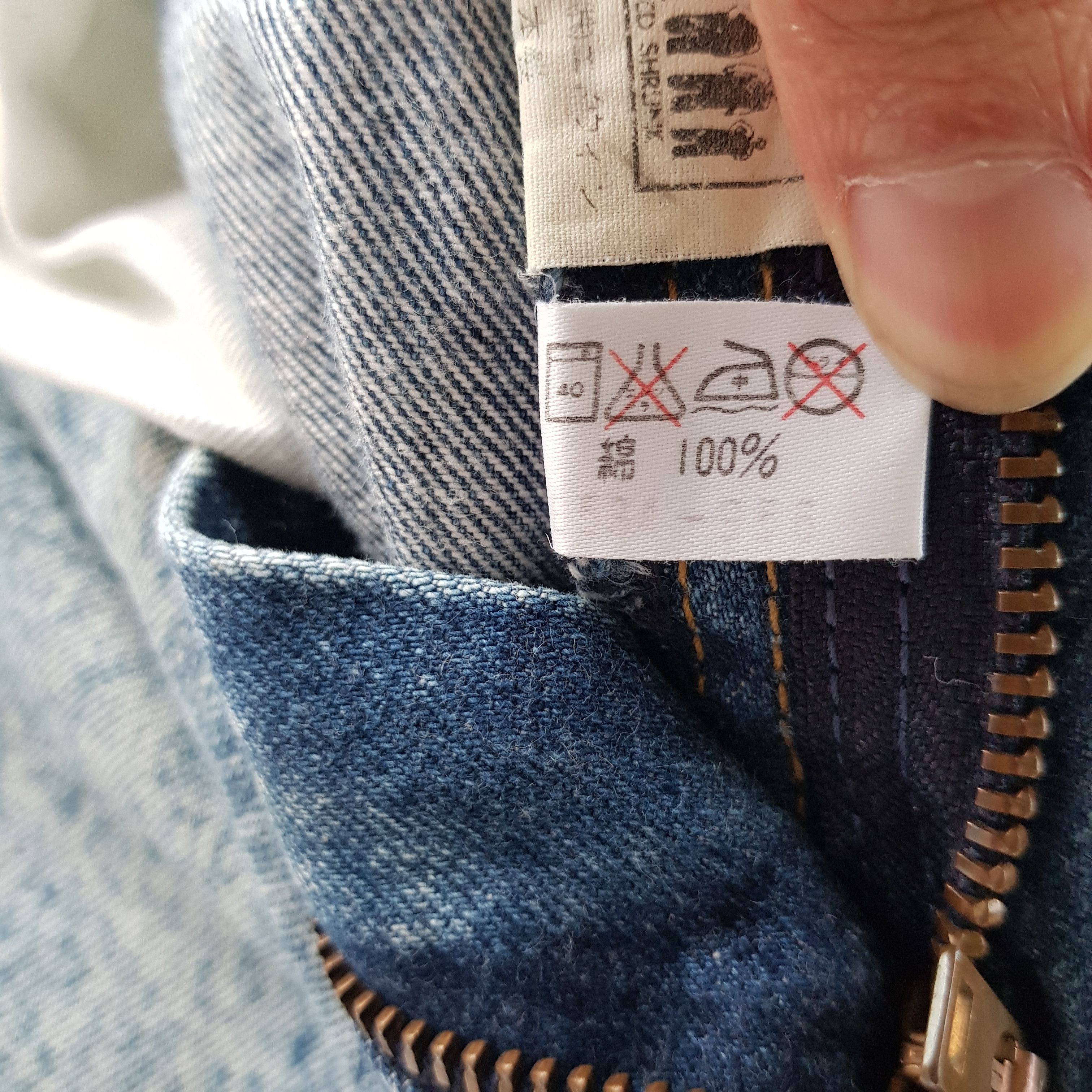 Lee Vintage Lee Acid Wash Jeans Lee Faded Light Wash Denim Size US 30 / EU 46 - 15 Thumbnail
