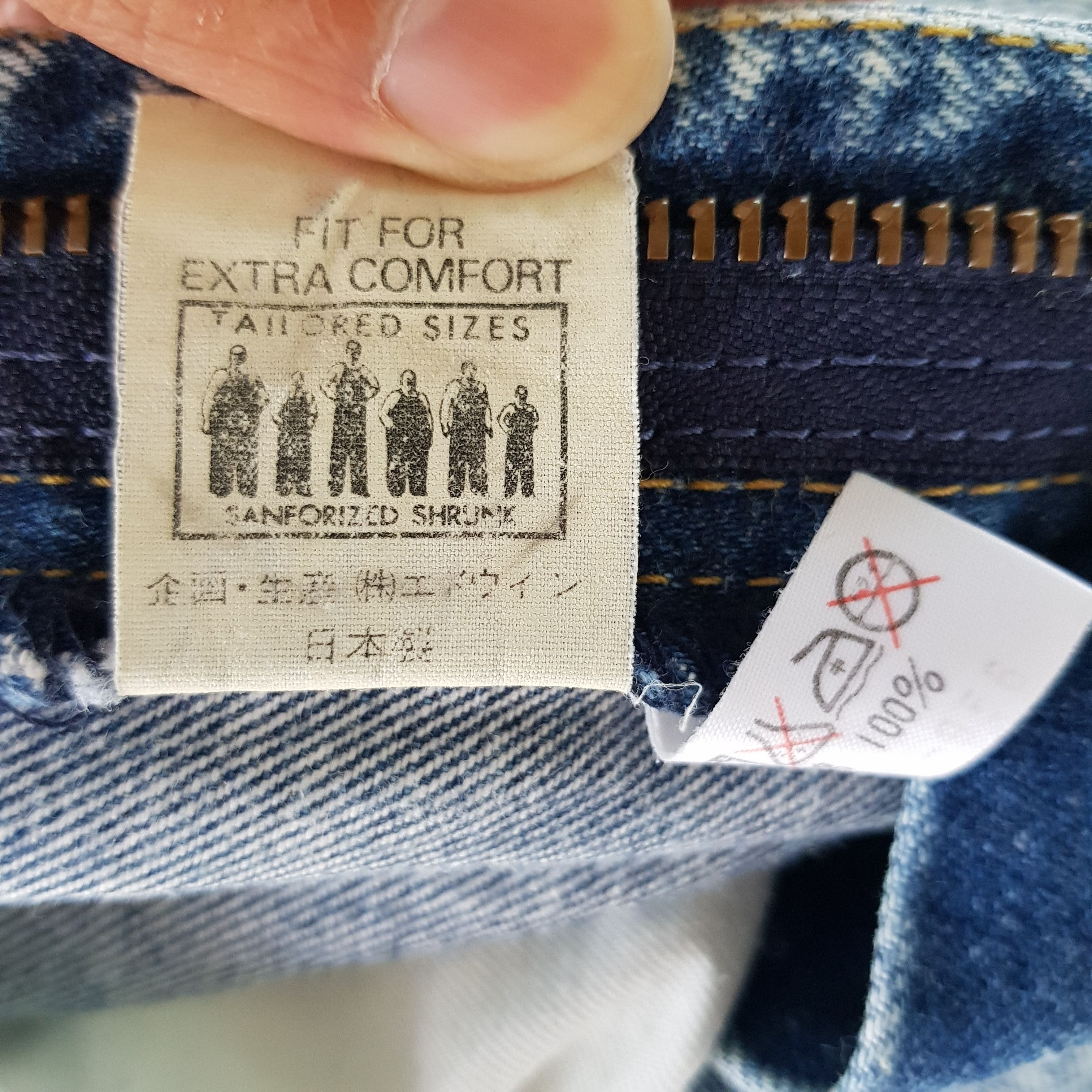 Lee Vintage Lee Acid Wash Jeans Lee Faded Light Wash Denim Size US 30 / EU 46 - 13 Thumbnail