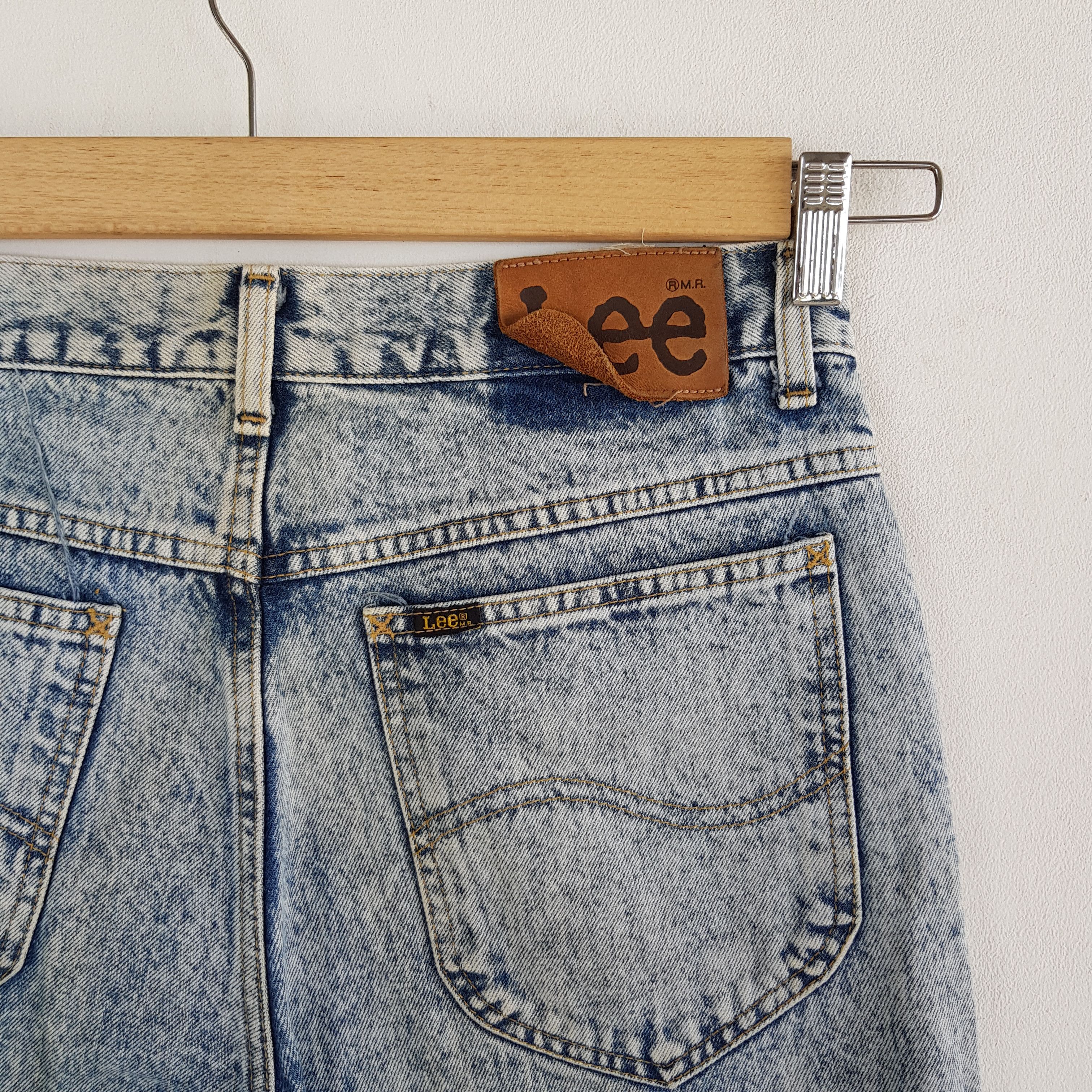 Lee Vintage Lee Acid Wash Jeans Lee Faded Light Wash Denim Size US 30 / EU 46 - 7 Thumbnail