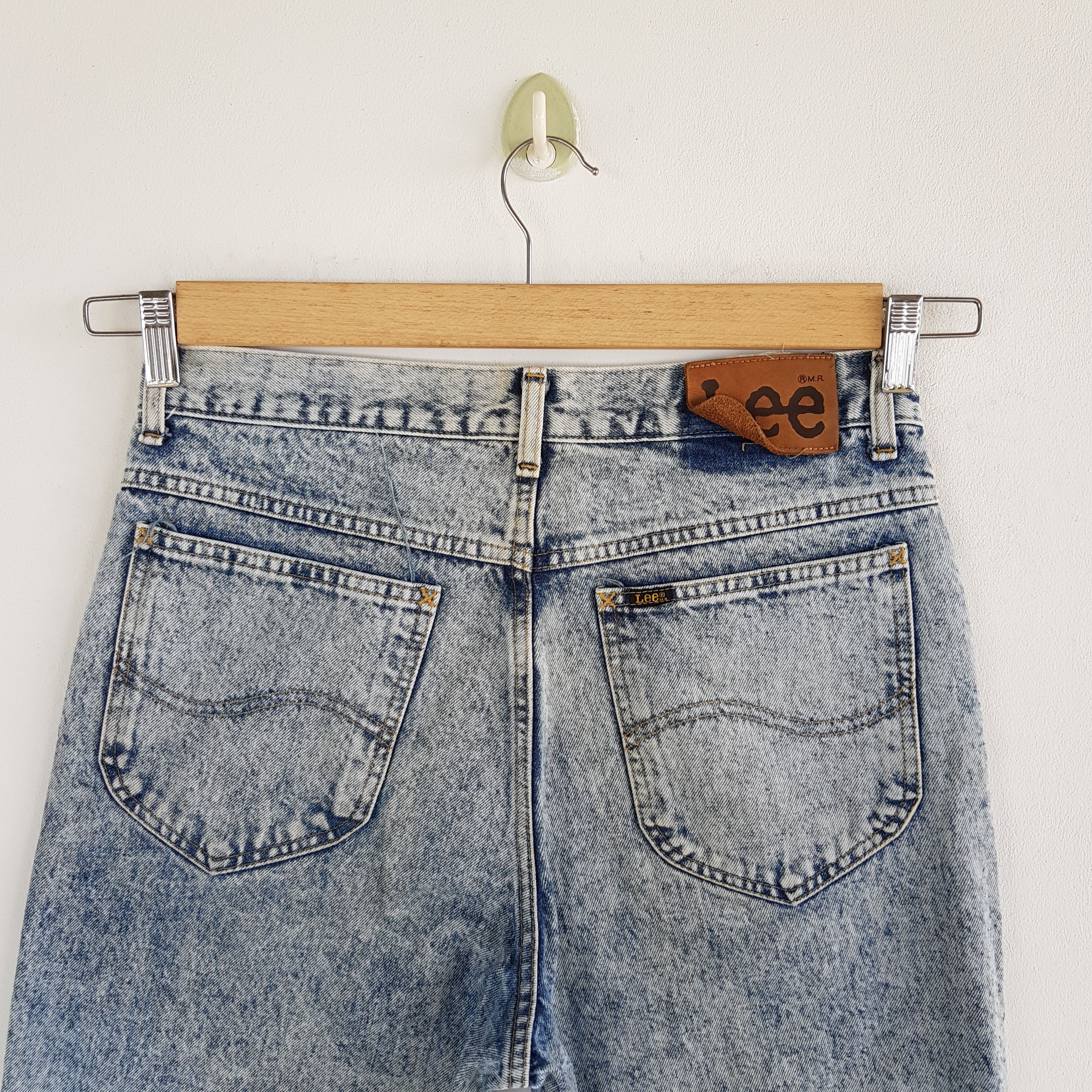 Lee Vintage Lee Acid Wash Jeans Lee Faded Light Wash Denim Size US 30 / EU 46 - 6 Thumbnail