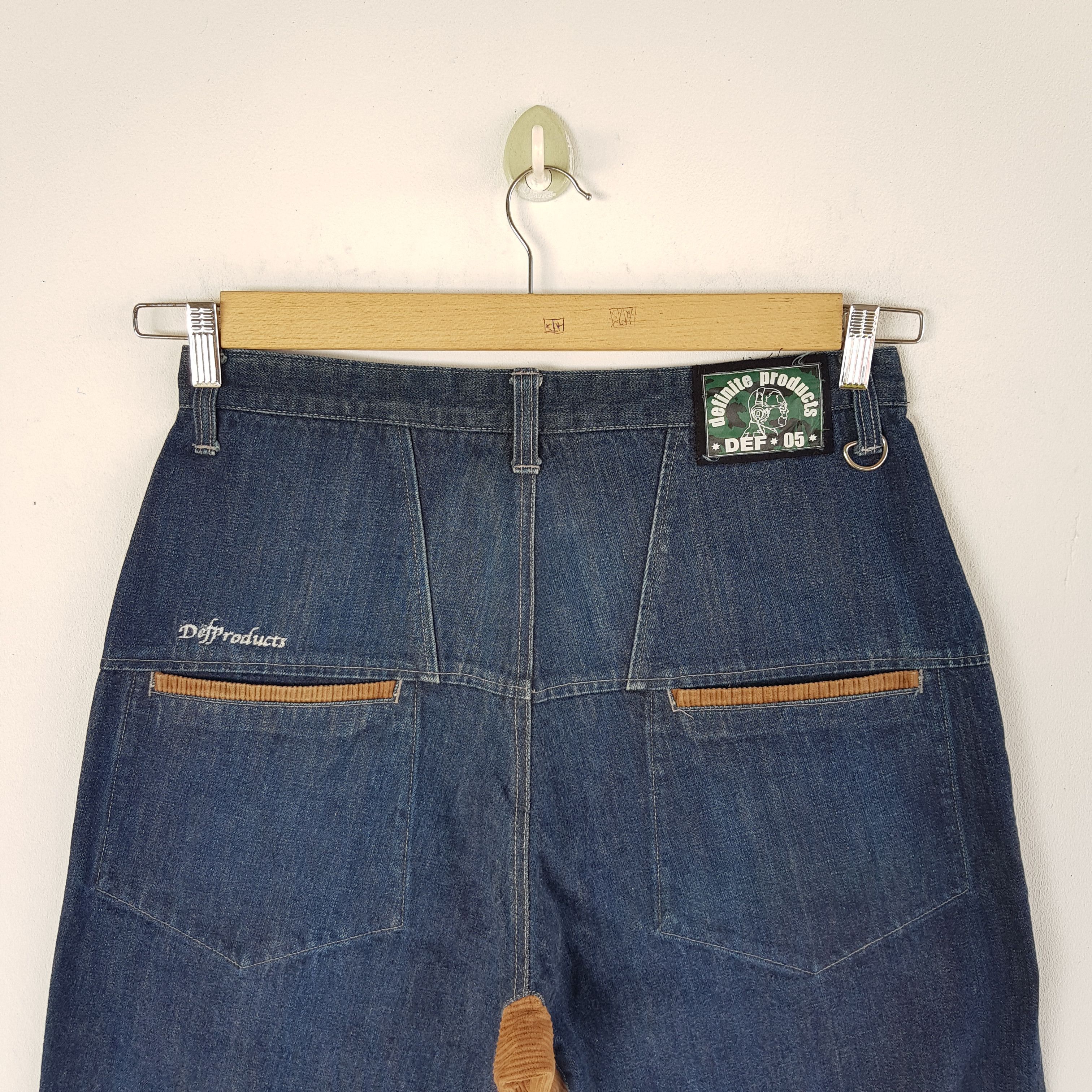 Japanese Brand Crazy Y2K Baggy Jeans Japanese Definite Product Skater Denim Size US 32 / EU 48 - 6 Thumbnail