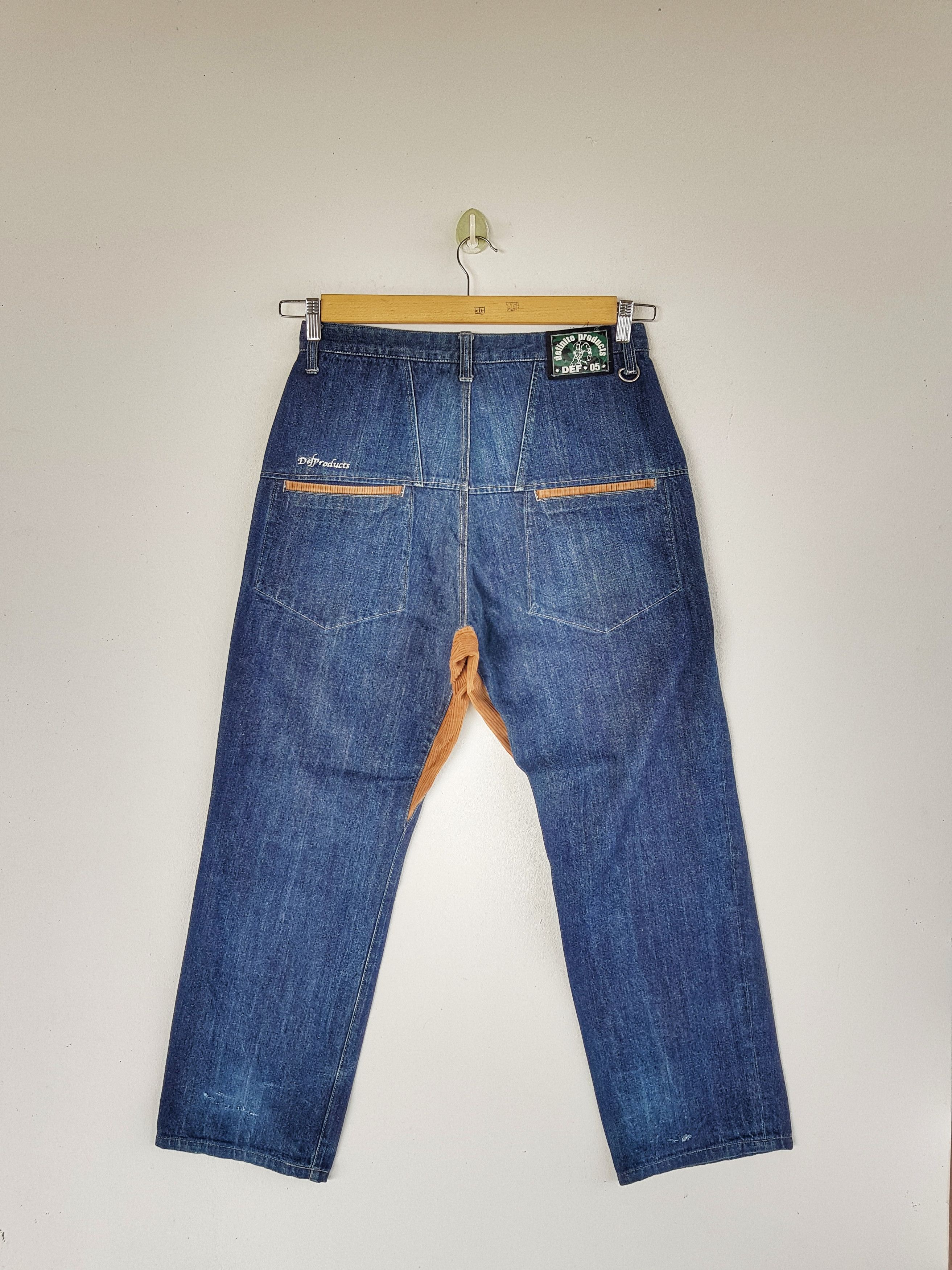 Japanese Brand Crazy Y2K Baggy Jeans Japanese Definite Product Skater Denim Size US 32 / EU 48 - 2 Thumbnail