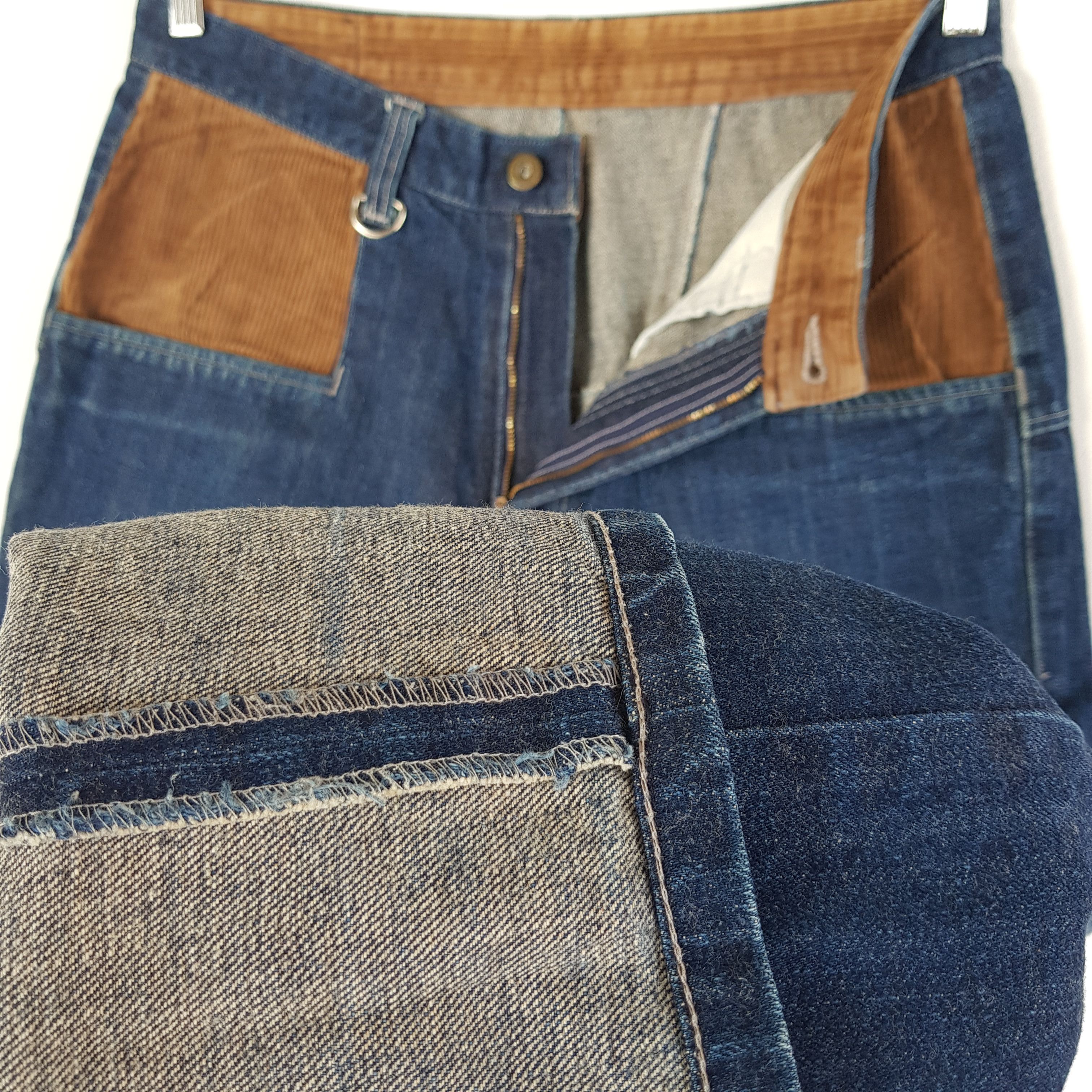 Japanese Brand Crazy Y2K Baggy Jeans Japanese Definite Product Skater Denim Size US 32 / EU 48 - 10 Thumbnail