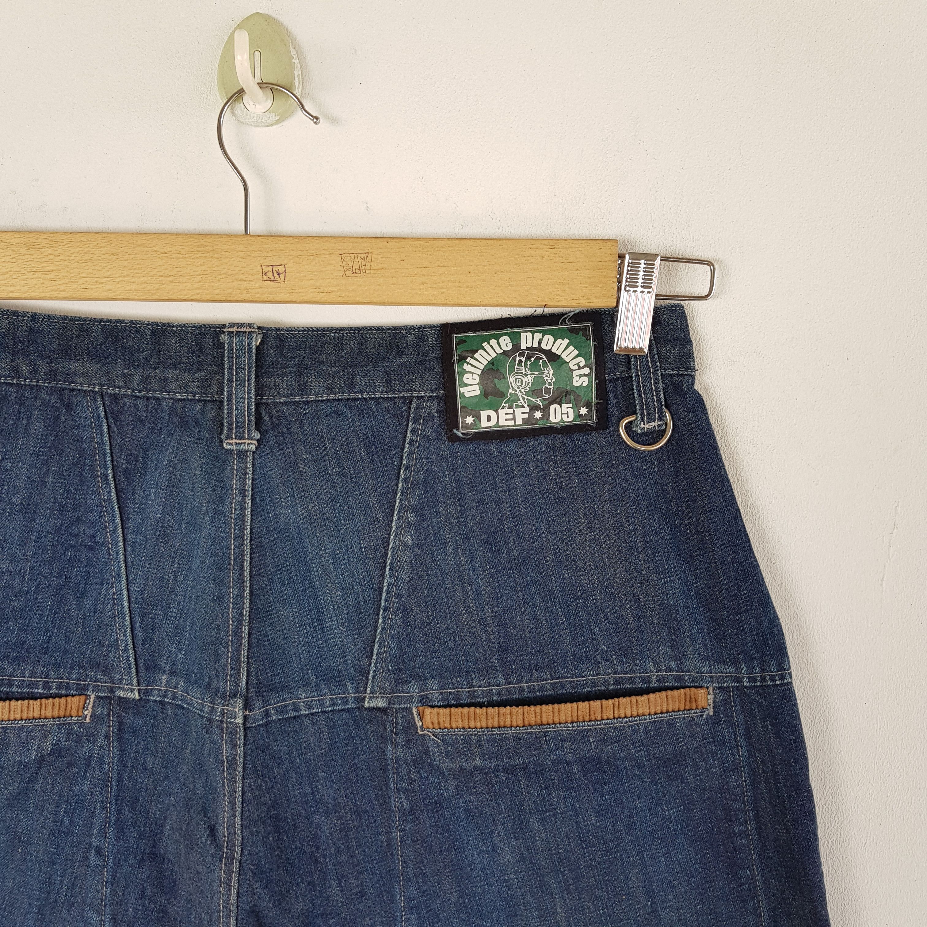 Japanese Brand Crazy Y2K Baggy Jeans Japanese Definite Product Skater Denim Size US 32 / EU 48 - 7 Thumbnail