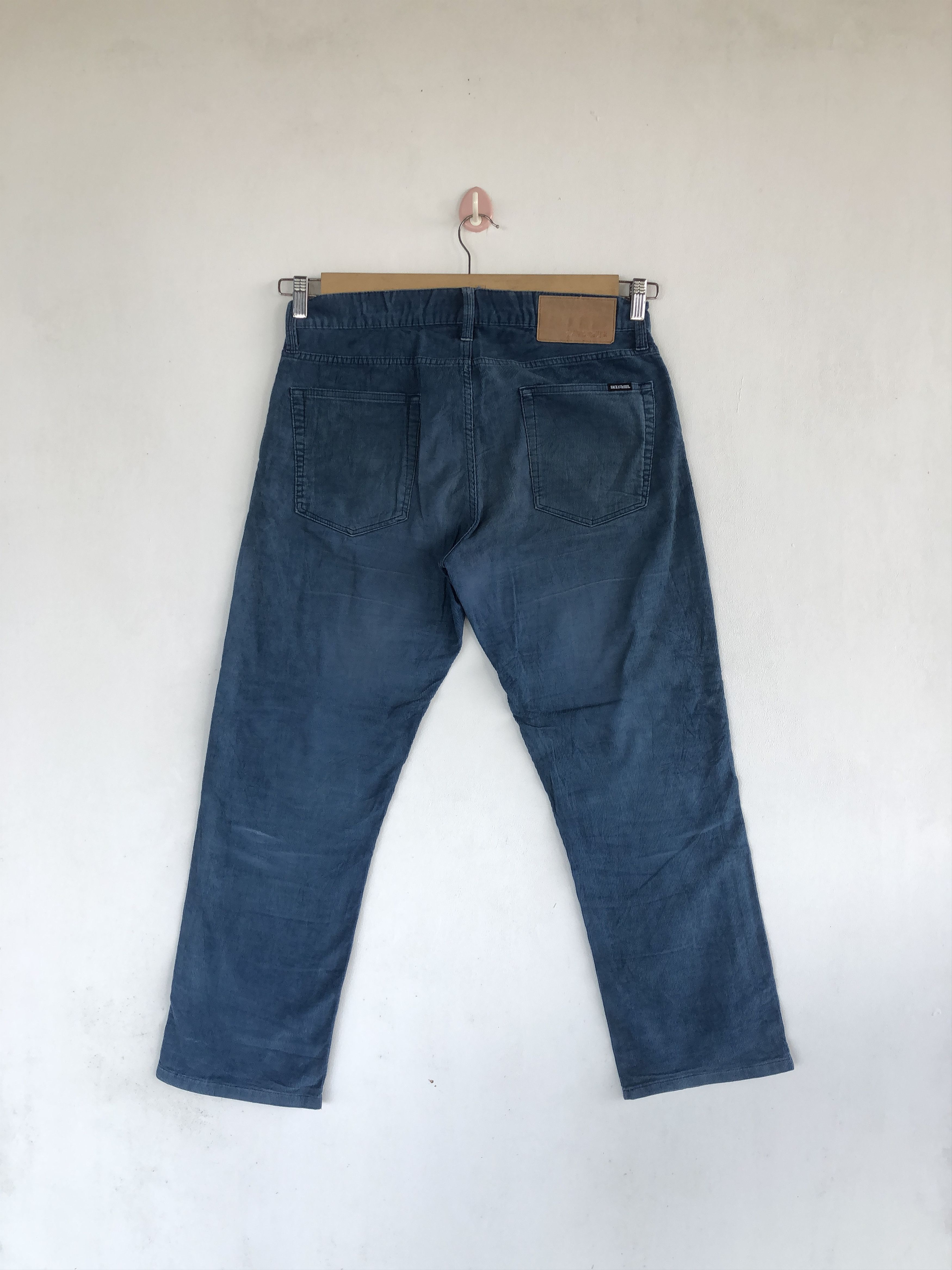 Japanese Brand Vintage Back Number Jeans Japanese Faded Light Wash Denim Size US 32 / EU 48 - 2 Thumbnail