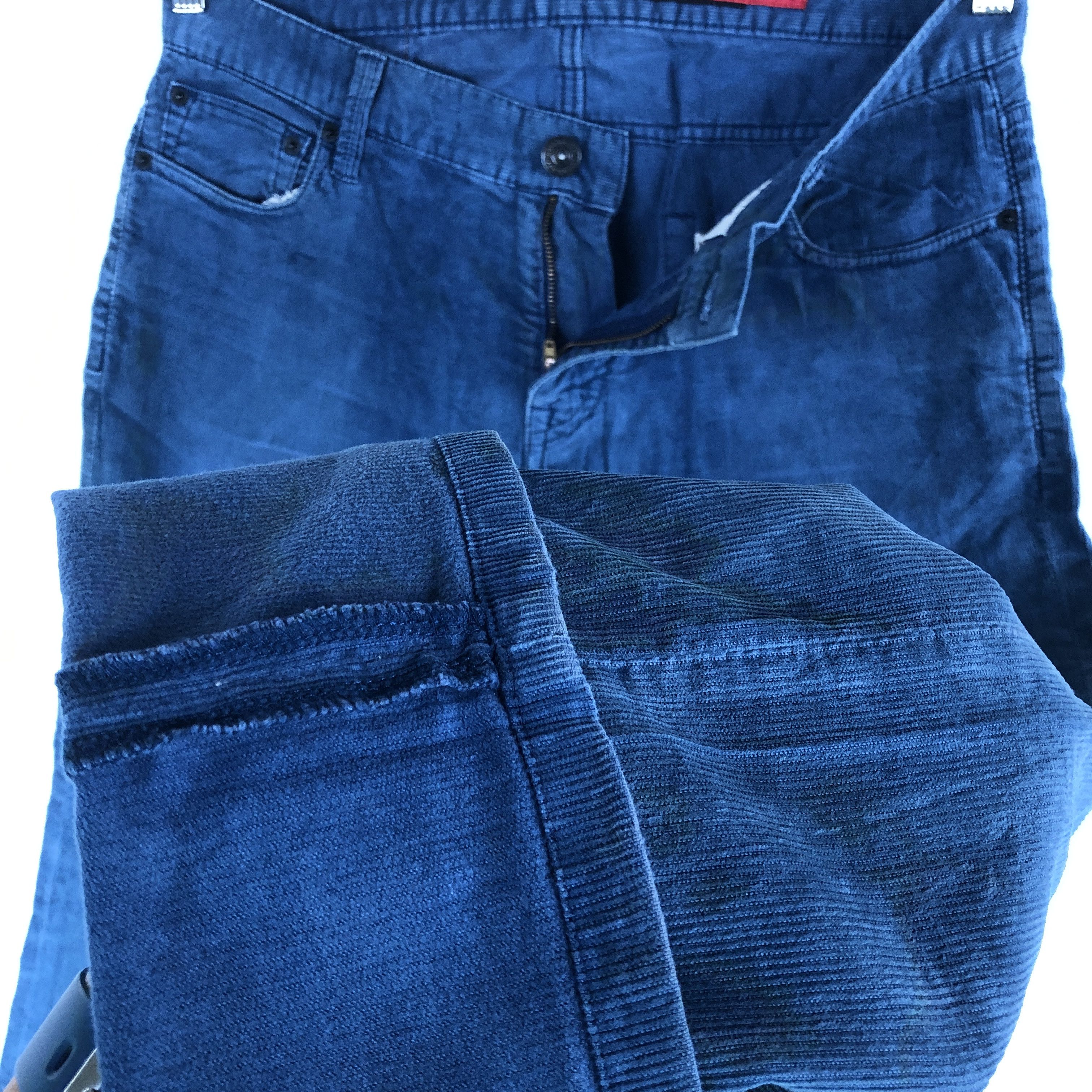 Japanese Brand Vintage Back Number Jeans Japanese Faded Light Wash Denim Size US 32 / EU 48 - 10 Thumbnail